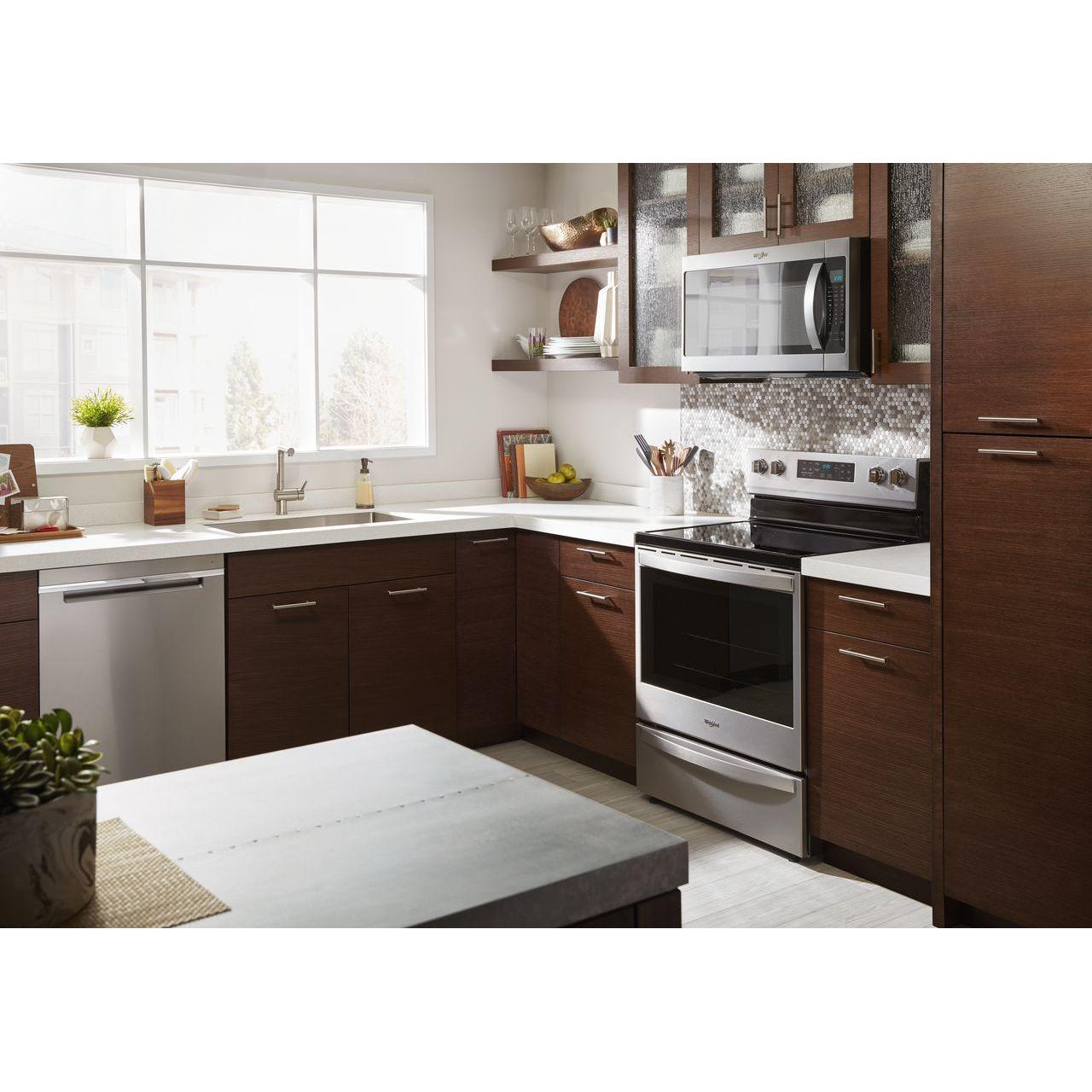 Whirlpool 30-inch Freestanding Electric Range with  Frozen Bake? Technology WFE775H0HZ