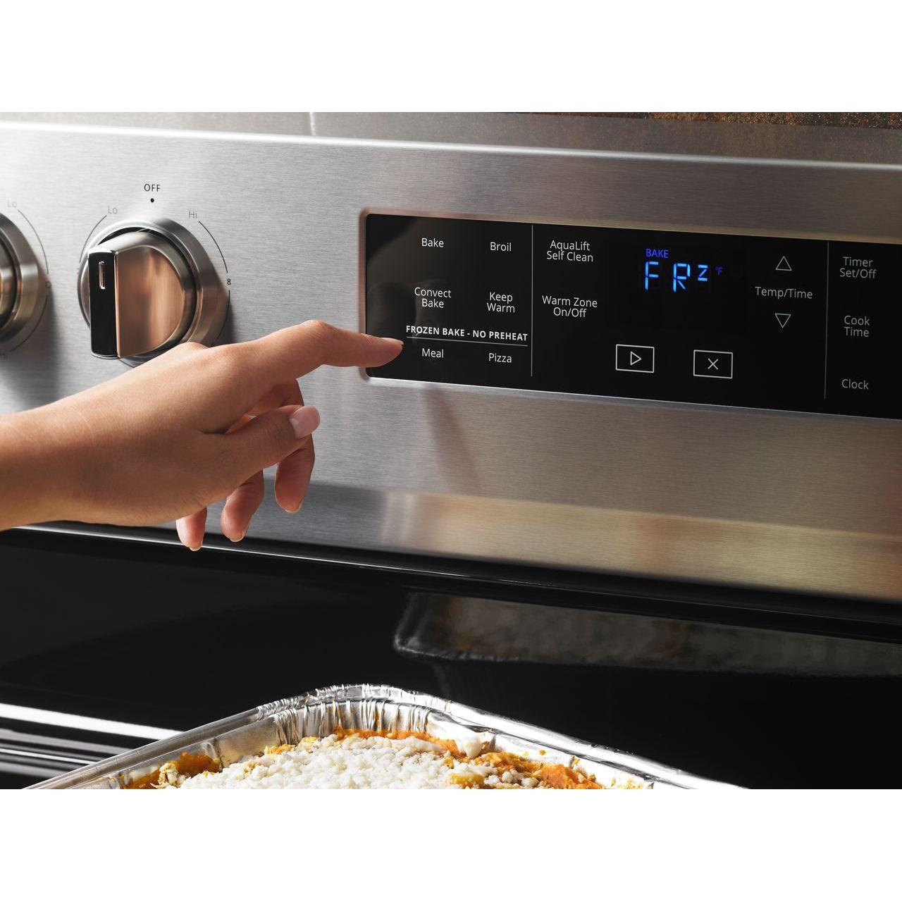 Whirlpool 30-inch Freestanding Electric Range with  Frozen Bake? Technology WFE775H0HZ