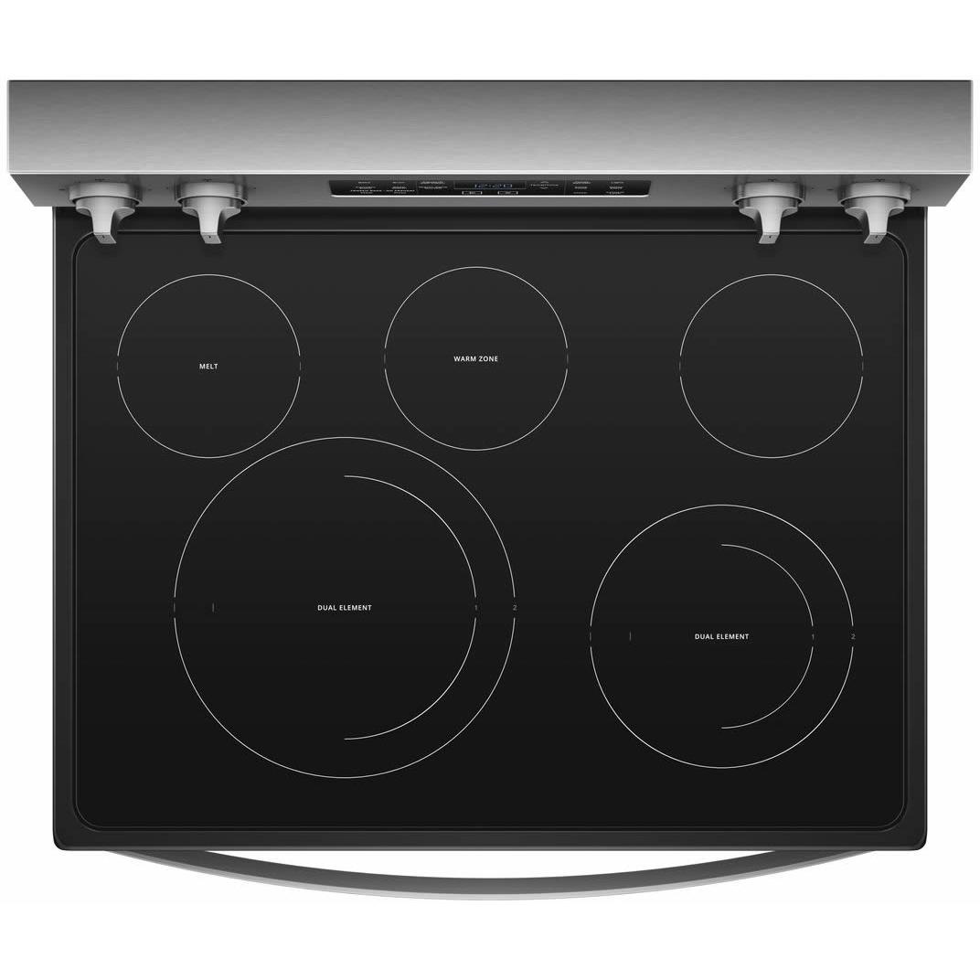 Whirlpool 30-inch Freestanding Electric Range with  Frozen Bake? Technology WFE775H0HZ