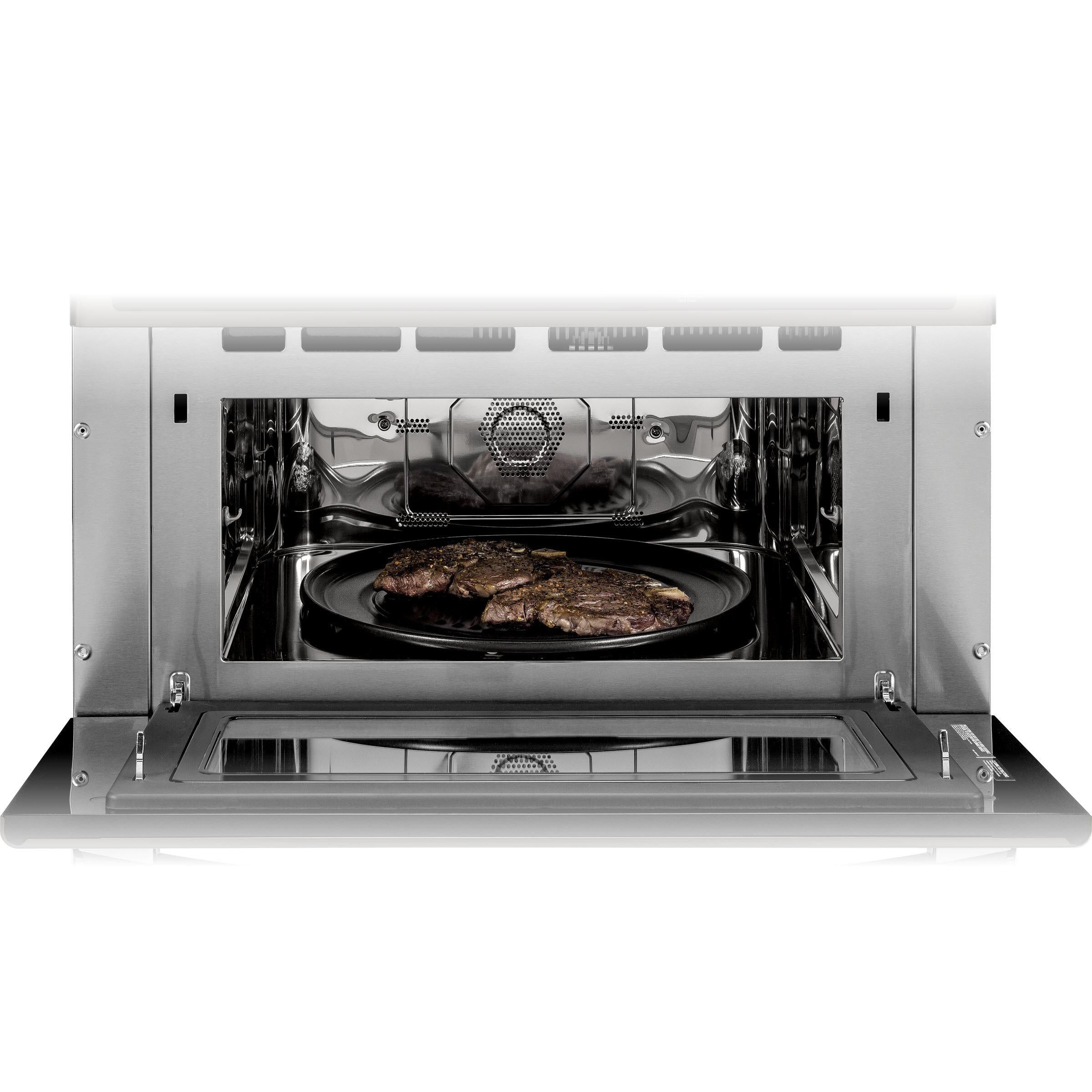 GE Profile 30-inch, 1.7 cu. ft. Built-In Microwave Oven with Convection PSB9120BLTS