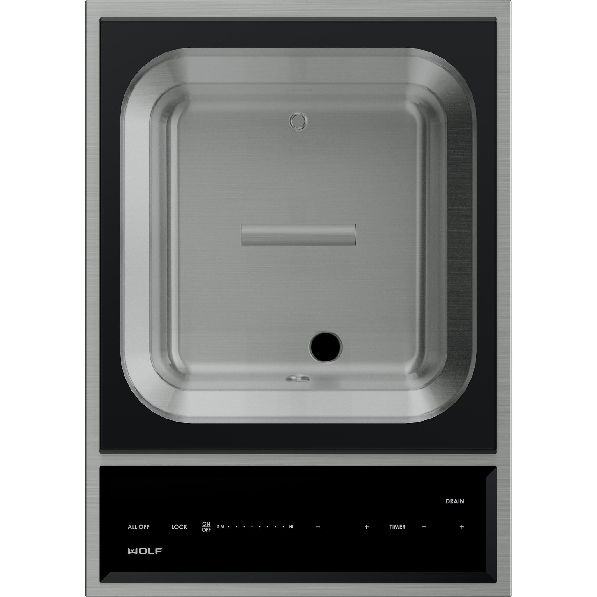 Wolf 15-inch Modular Steamer SM15TF/S