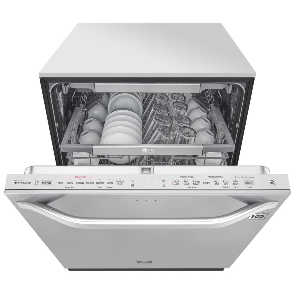 LG STUDIO 24-inch Built-in Dishwasher with QuadWash? LSDT9908ST