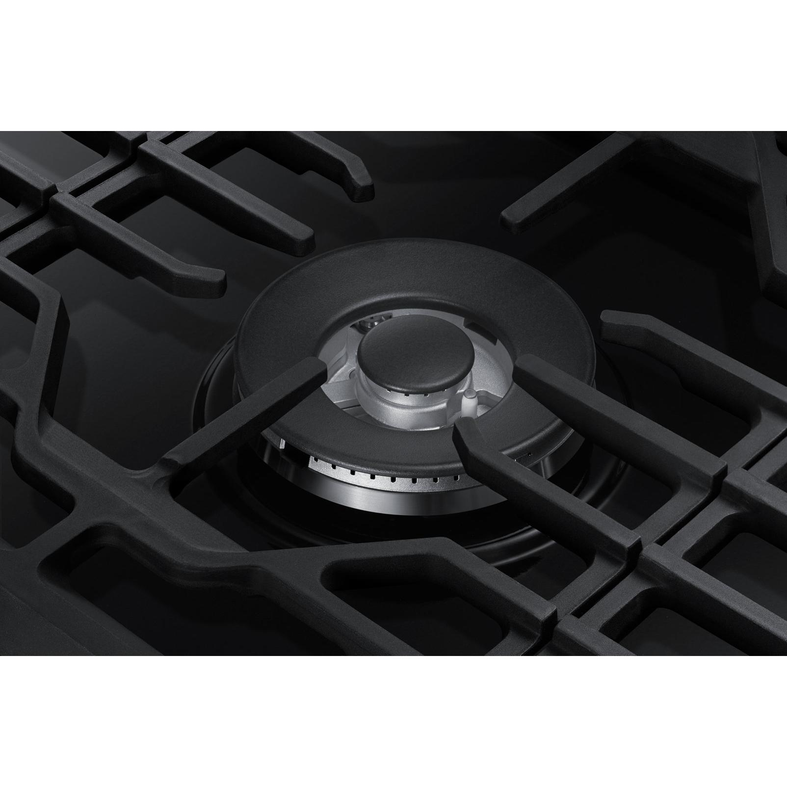 Samsung 30-inch, Built-in Gas Cooktop with Wi-Fi Connectivity NA30N6555TG/AA