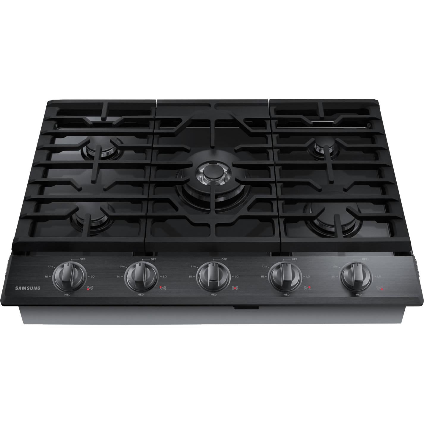 Samsung 30-inch, Built-in Gas Cooktop with Wi-Fi Connectivity NA30N6555TG/AA