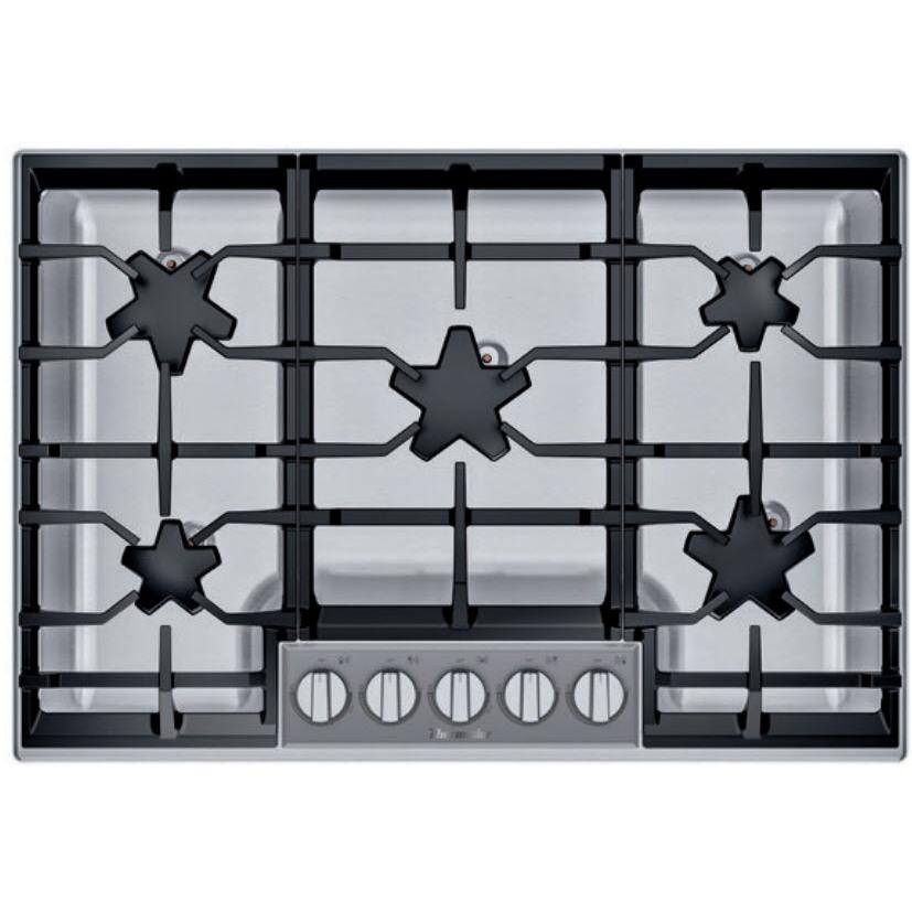Thermador 30-inch Built-in Gas Cooktop with Patented Star? Burners SGSXP305TS