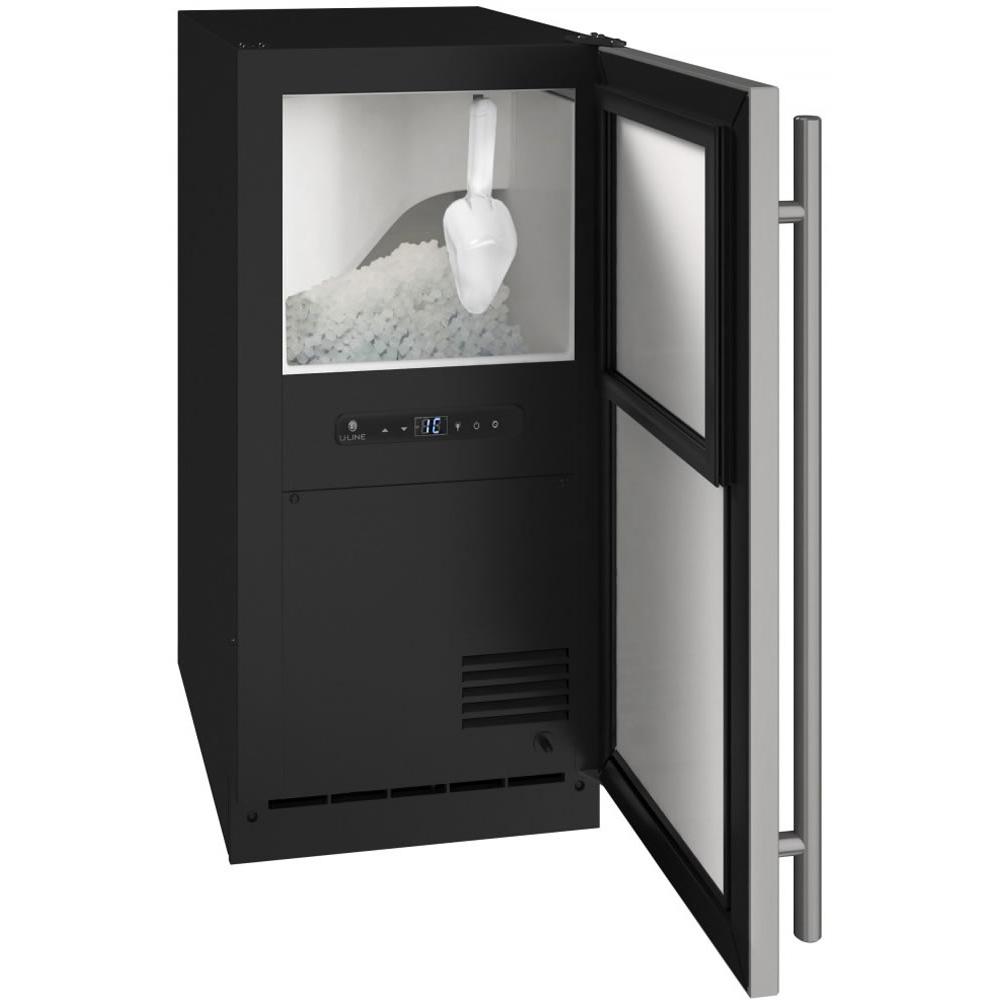 U-Line 15-inch Freestanding Ice Machine UANP115-SS01A