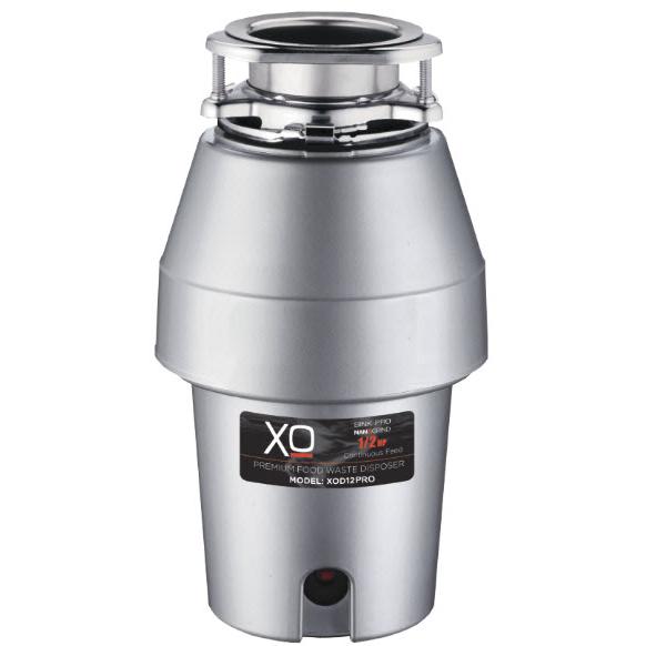 XO 1/2 HP Continuous Feed Waste Disposer with Sound Insulation Shield XOD12PRO