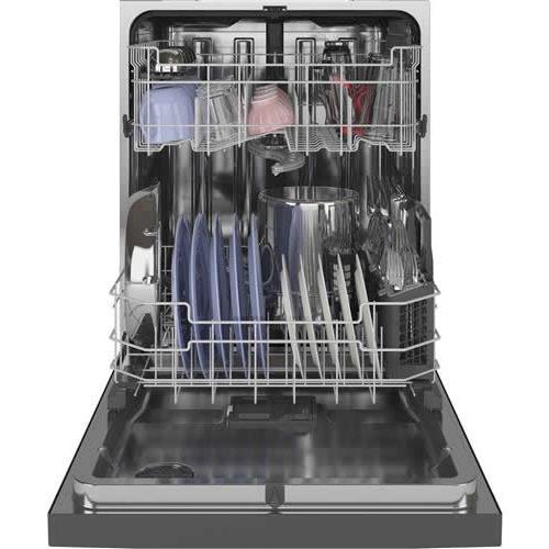 GE 24-inch Built-in Dishwasher with Sanitize Option GDT645SMNES