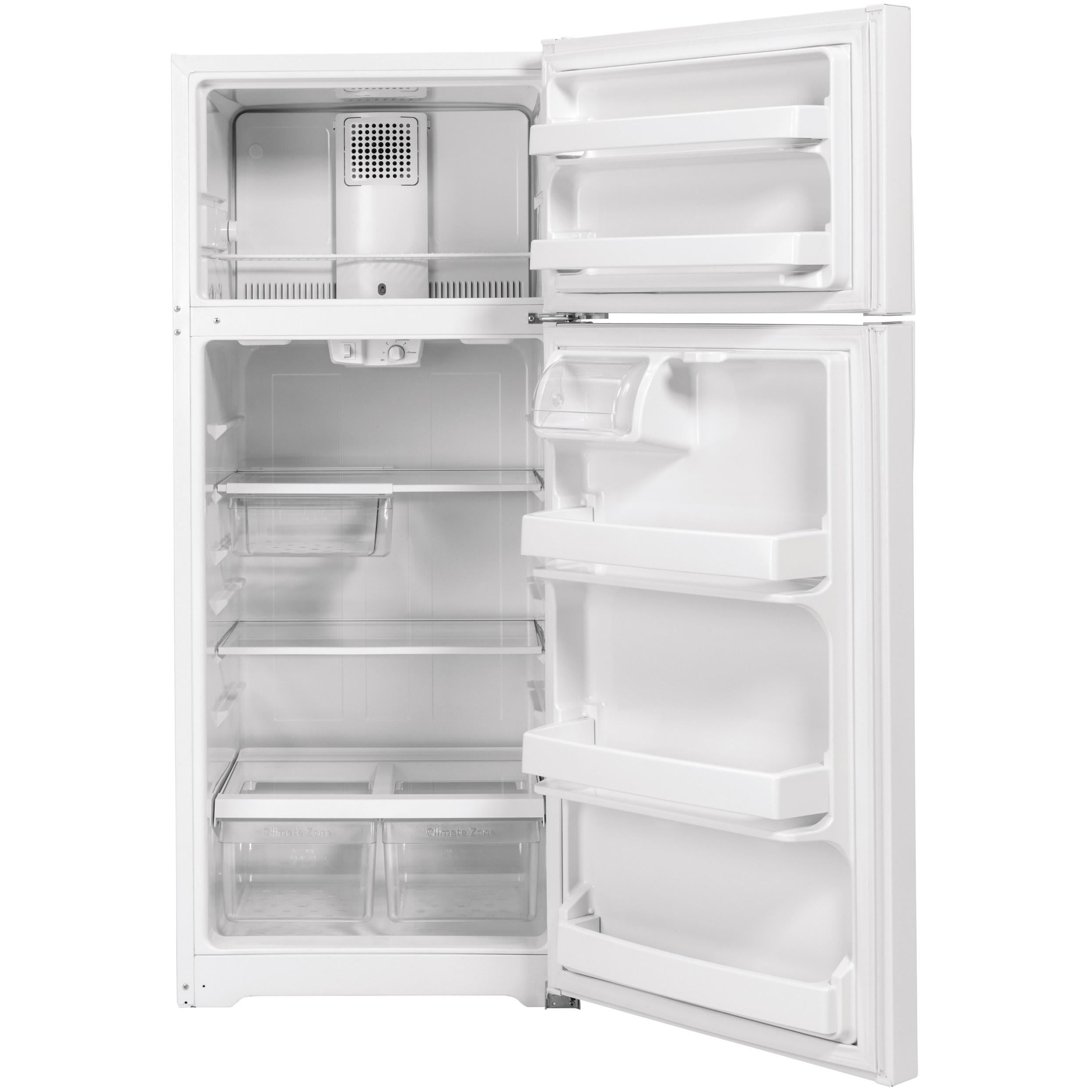 GE 16.6 cu. ft. Top Freezer Refrigerator GTE17GTNRWW