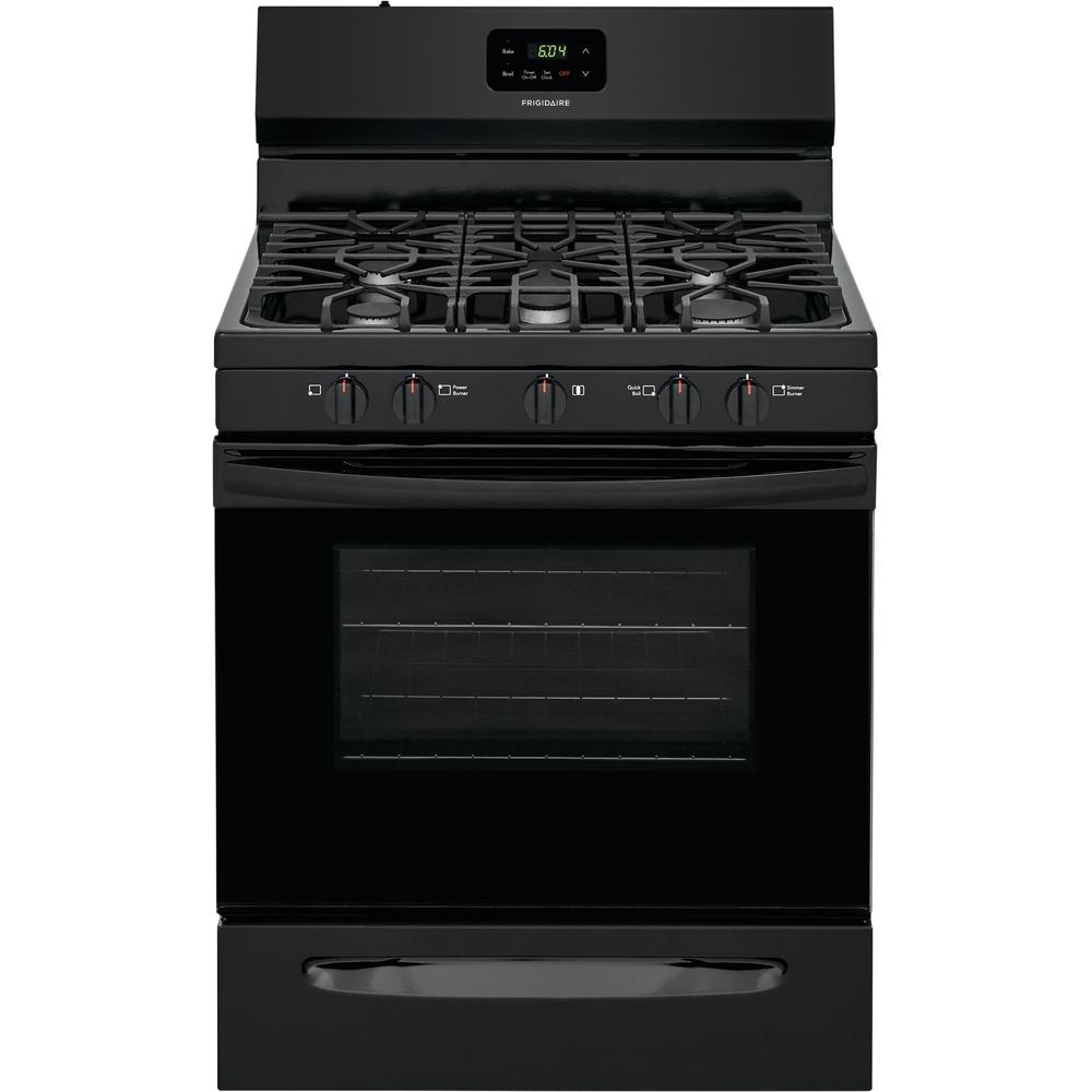 Frigidaire 30-inch Freestanding Gas Range with Even Baking Technology FCRG3052AB