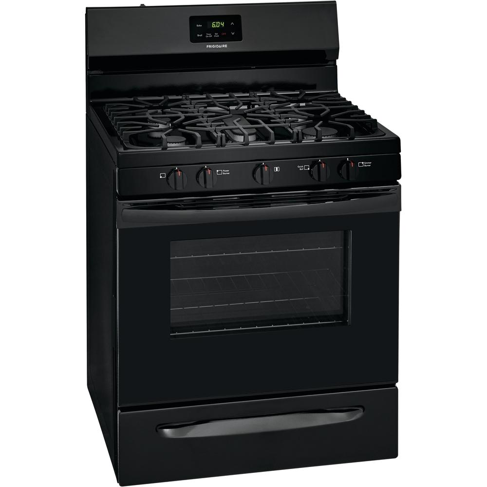 Frigidaire 30-inch Freestanding Gas Range with Even Baking Technology FCRG3052AB