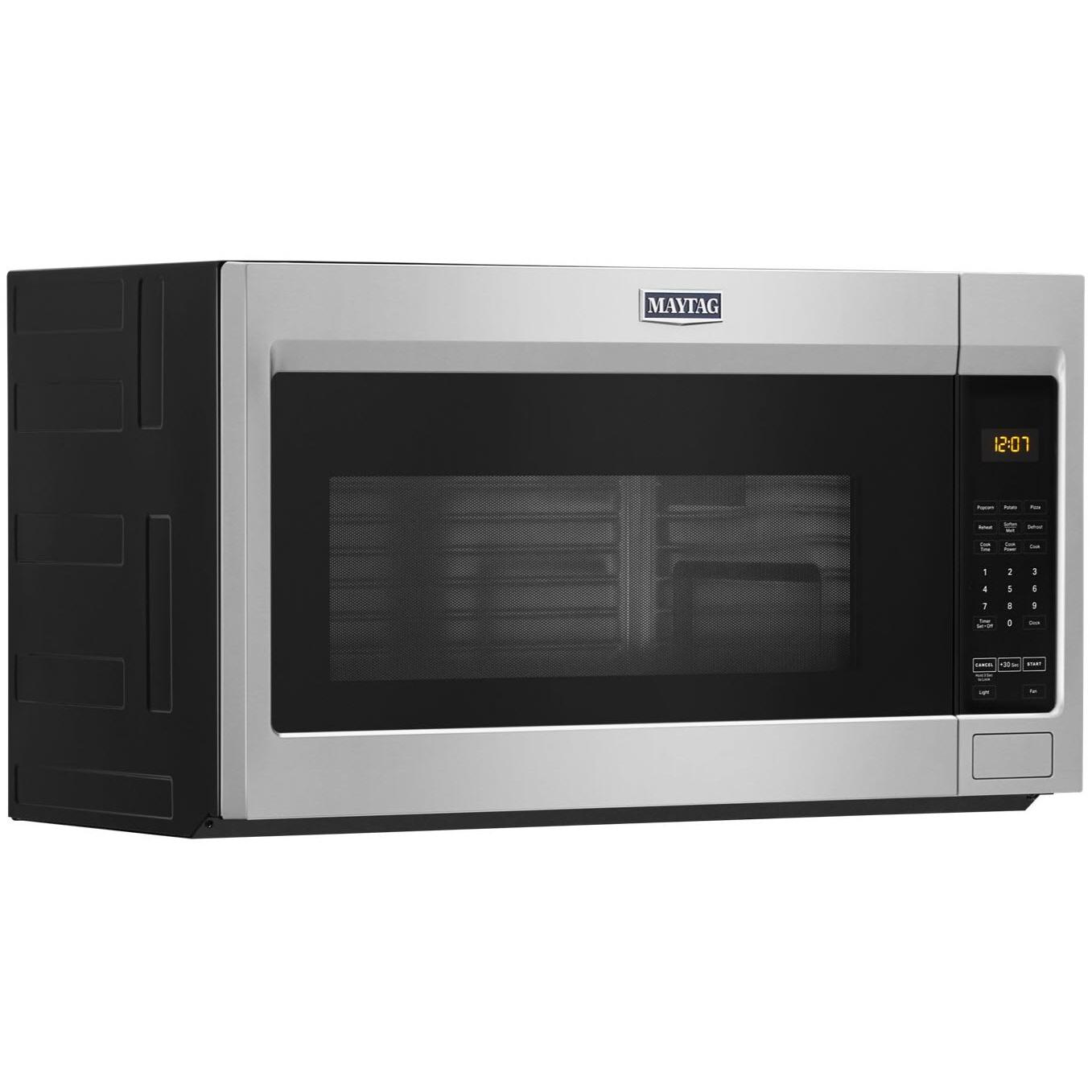 Maytag 30-inch, 1.7 cu.ft. Over-the-Range Microwave Oven with Stainless Steel Interior MMV1175JZ