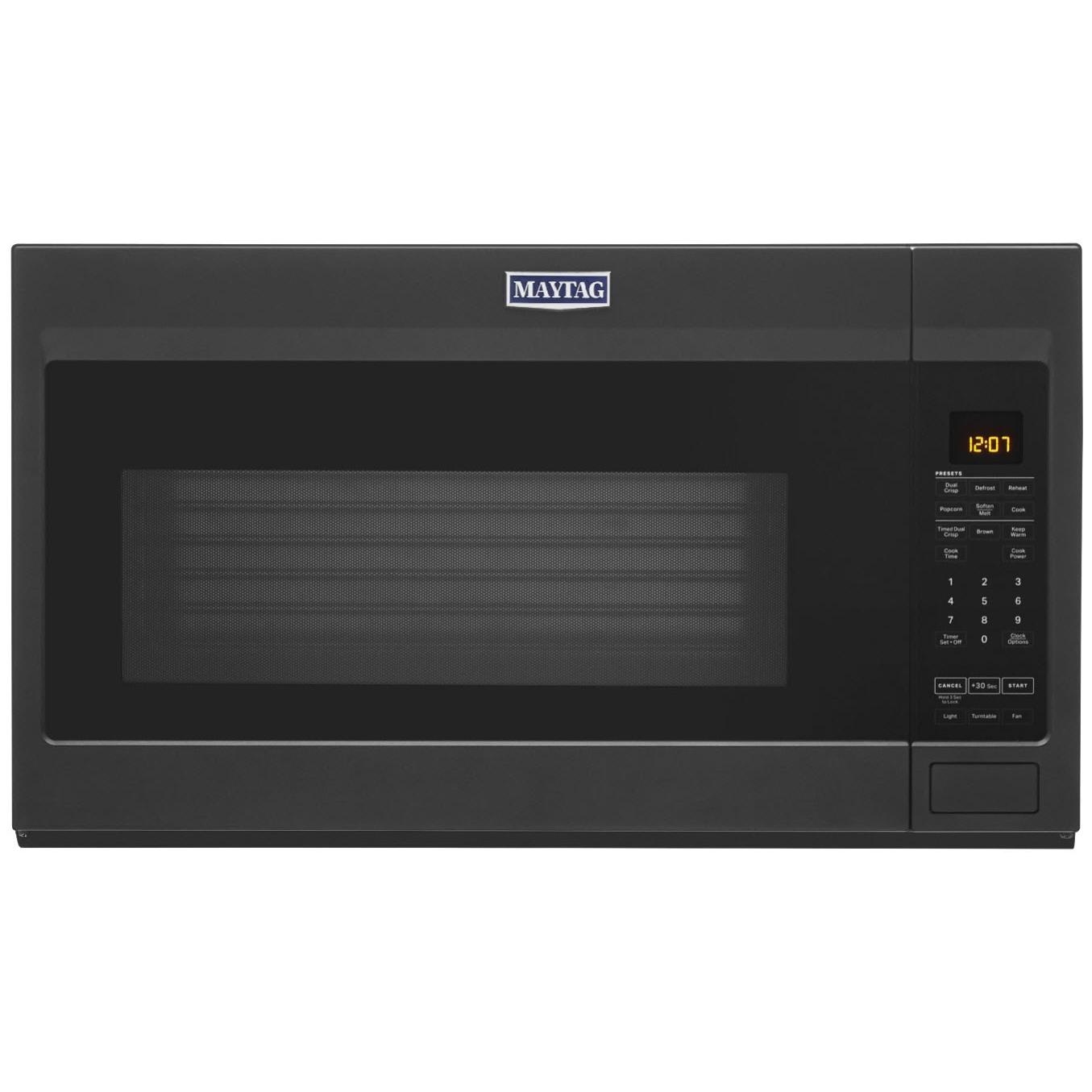 Maytag 30-inch, 1.9 cu.ft. Over-the-Range Microwave Oven with Stainless Steel Interior MMV4207JK