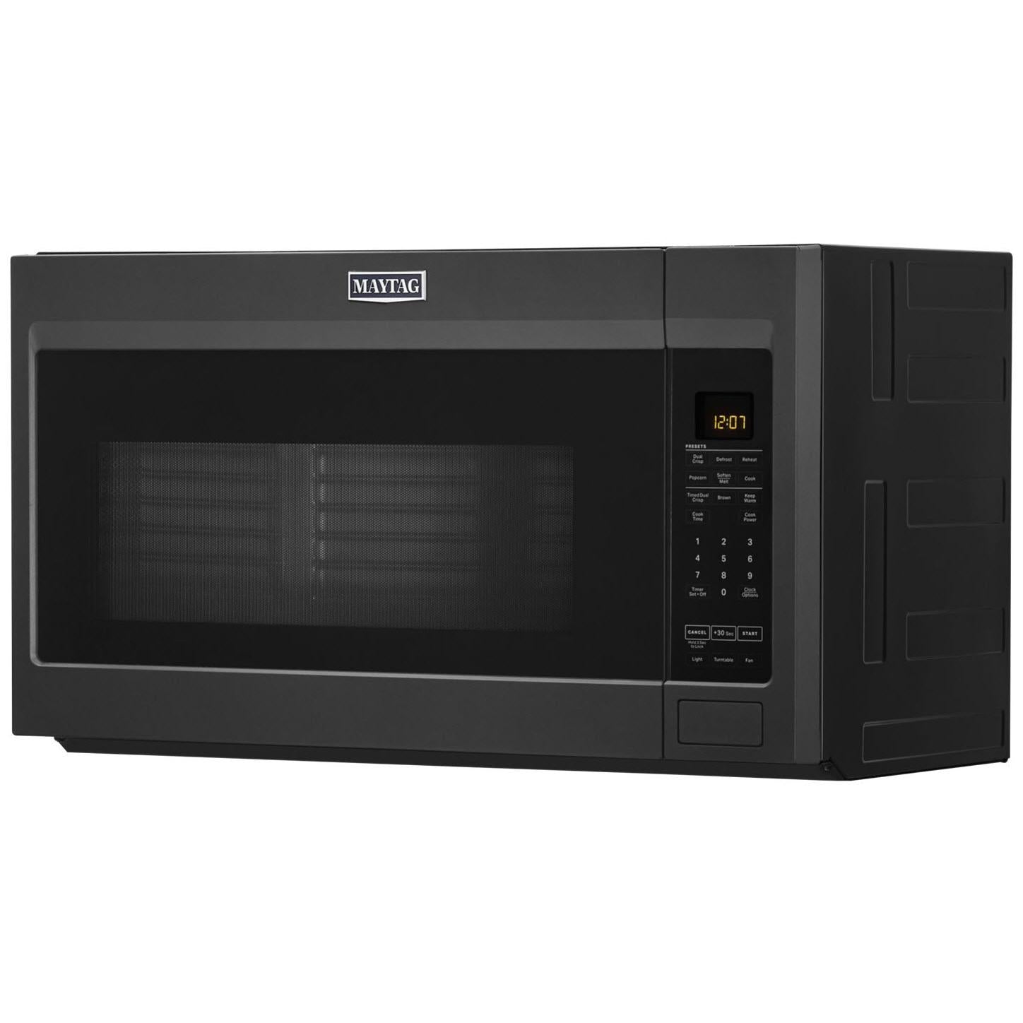 Maytag 30-inch, 1.9 cu.ft. Over-the-Range Microwave Oven with Stainless Steel Interior MMV4207JK