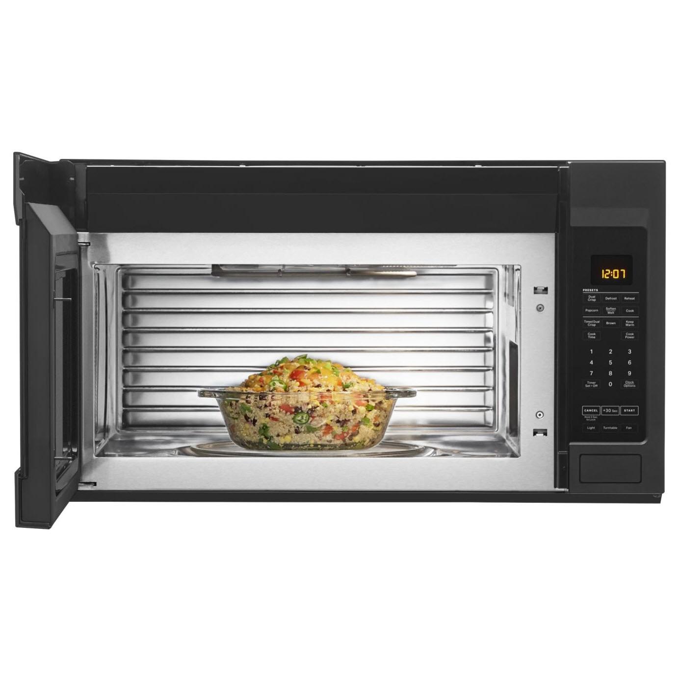 Maytag 30-inch, 1.9 cu.ft. Over-the-Range Microwave Oven with Stainless Steel Interior MMV4207JK