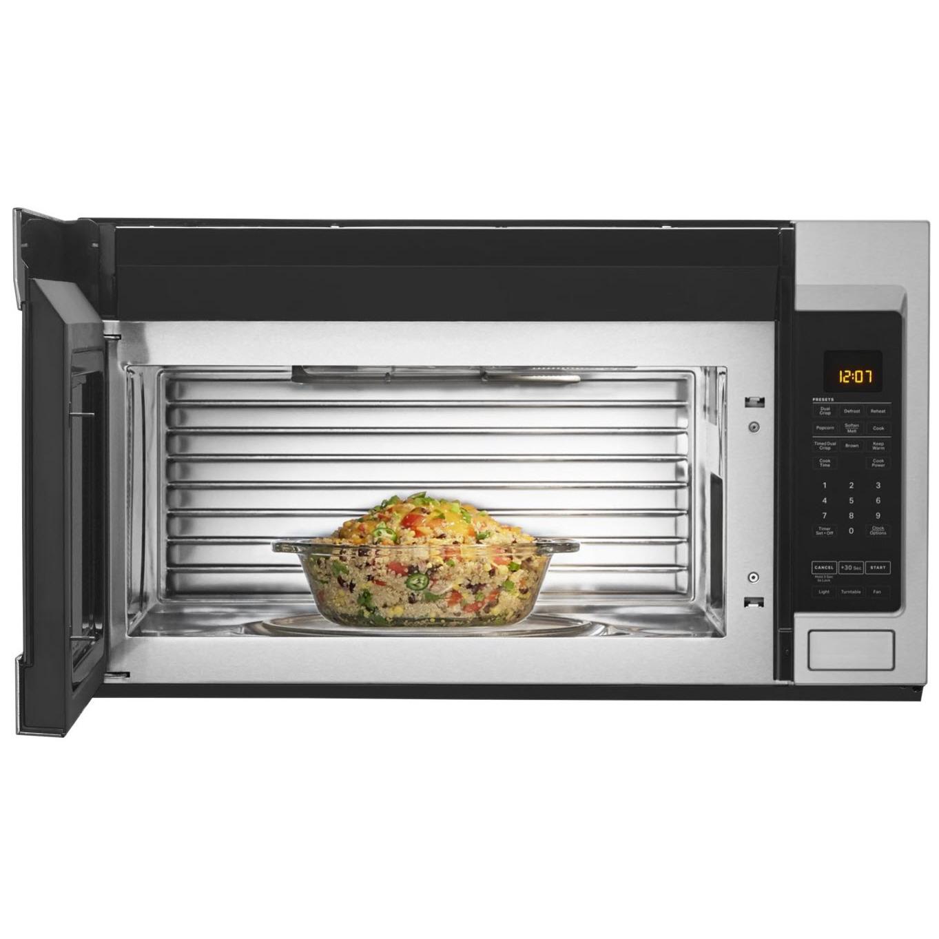 Maytag 30-inch, 1.9 cu.ft. Over-the-Range Microwave Oven with Stainless Steel Interior MMV4207JZ