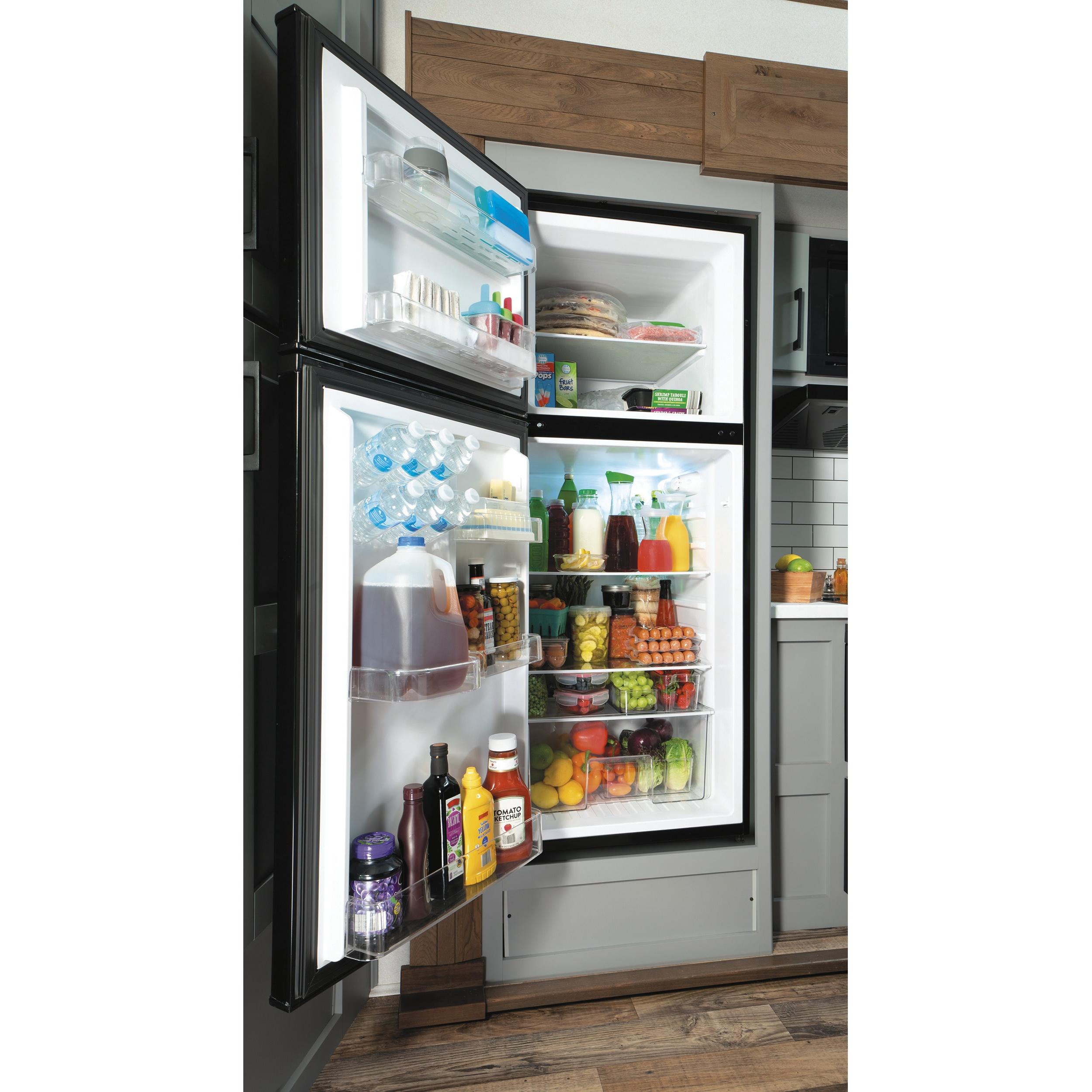 GE 9.8 cu. ft. Top Freezer Refrigerator GPV10FGNBB