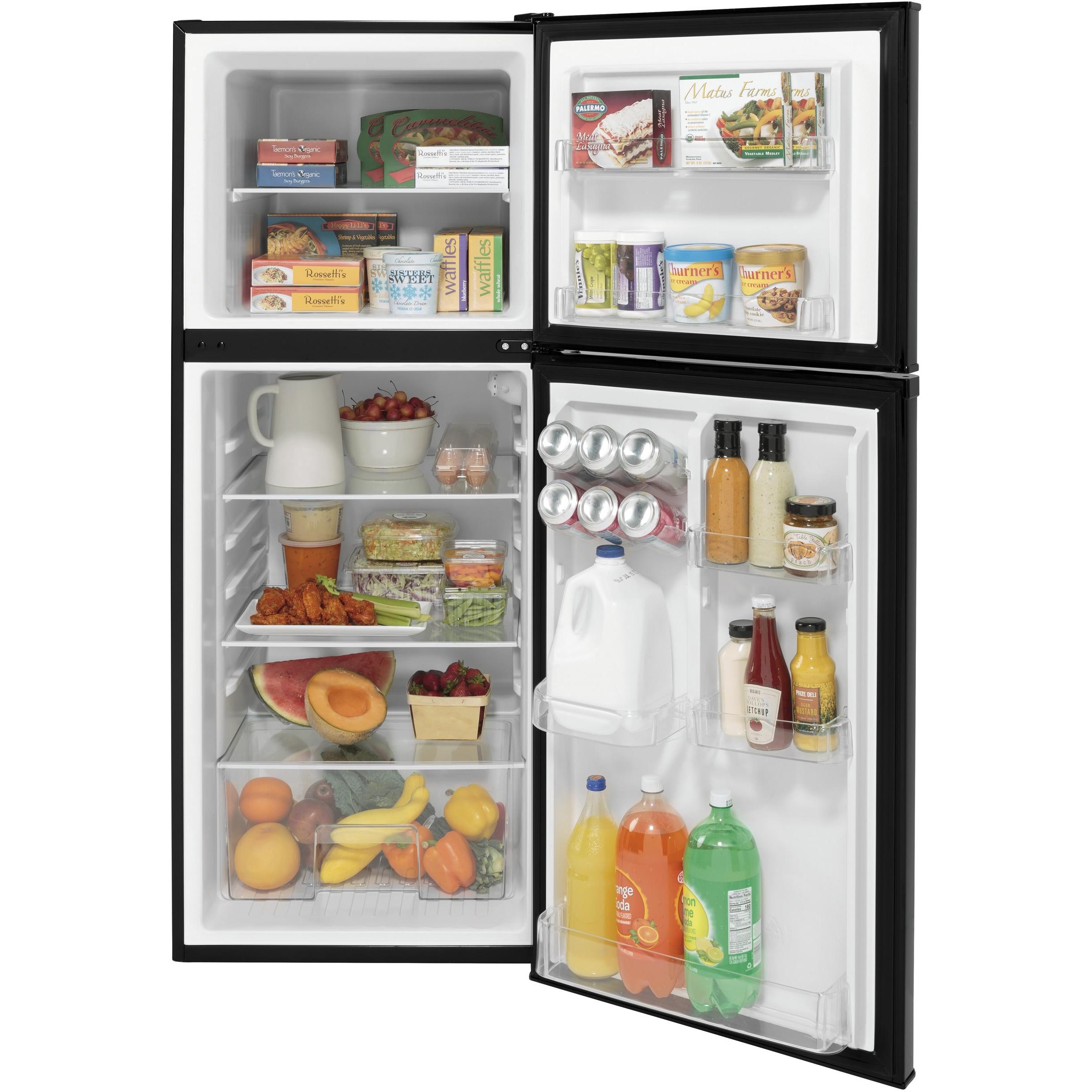 GE 9.8 cu. ft. Top Freezer Refrigerator GPV10FGNBB