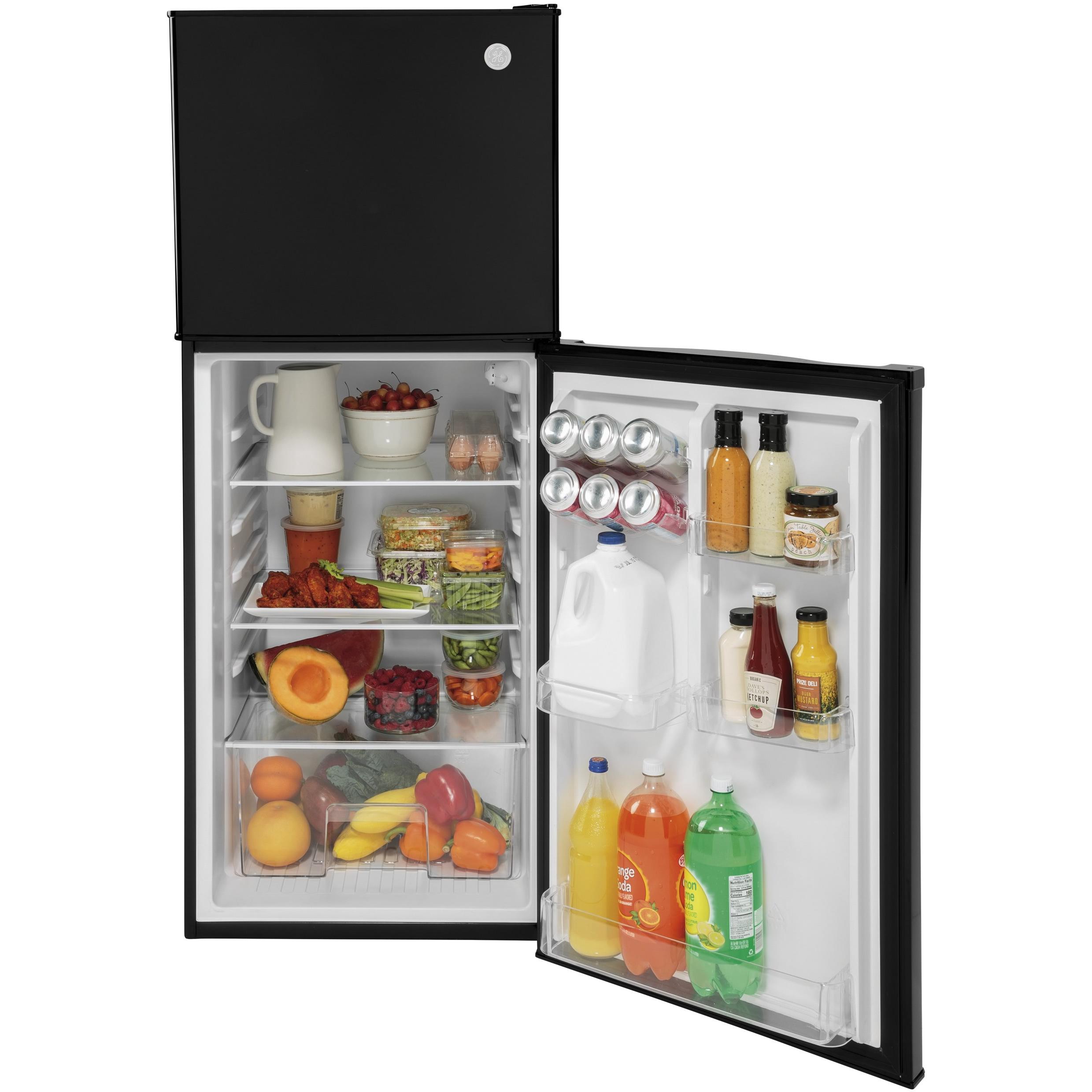 GE 9.8 cu. ft. Top Freezer Refrigerator GPV10FGNBB