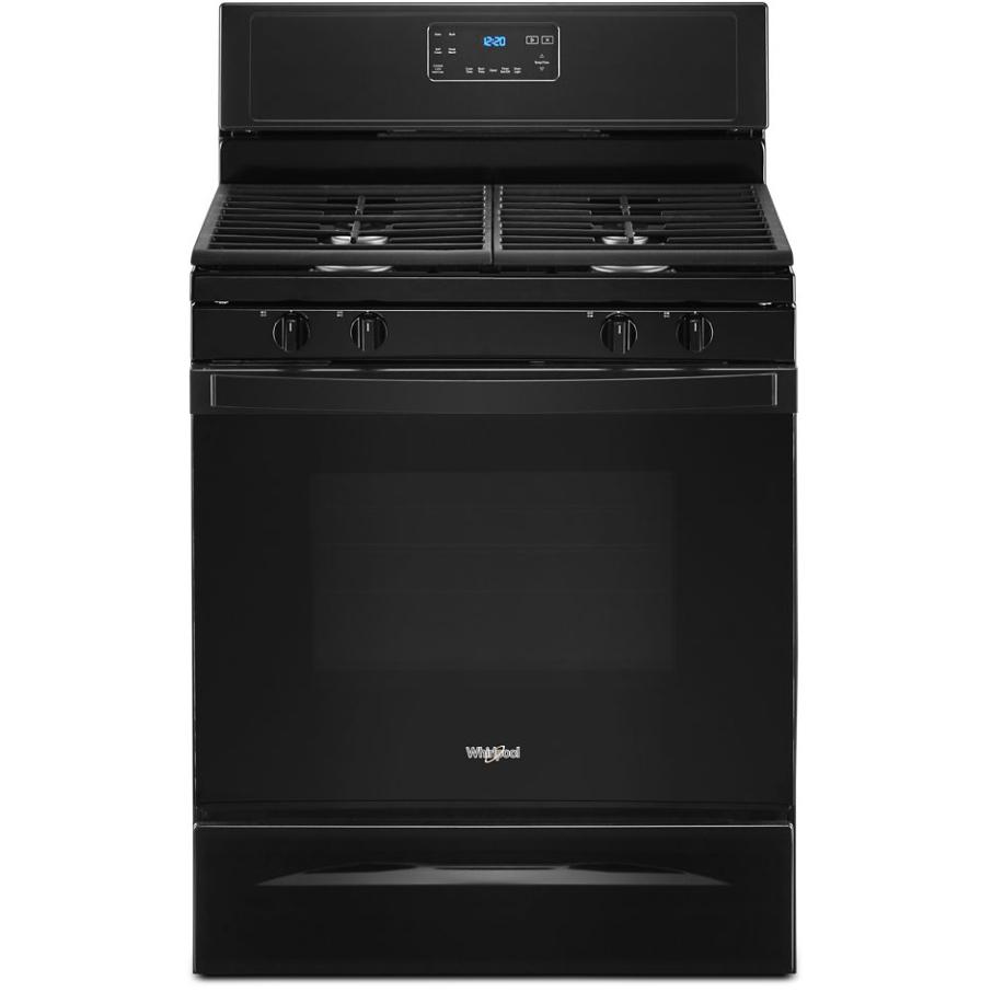 Whirlpool 30-inch Freestanding Gas Range with SpeedHeat? Burner WFG515S0JB