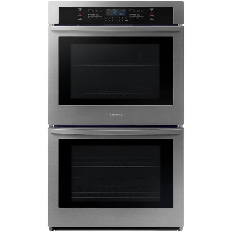 Samsung 30-inch, 10.2 cu.ft. Built-in Double Wall Oven with Wi-Fi Connectivity NV51T5511DS/AA