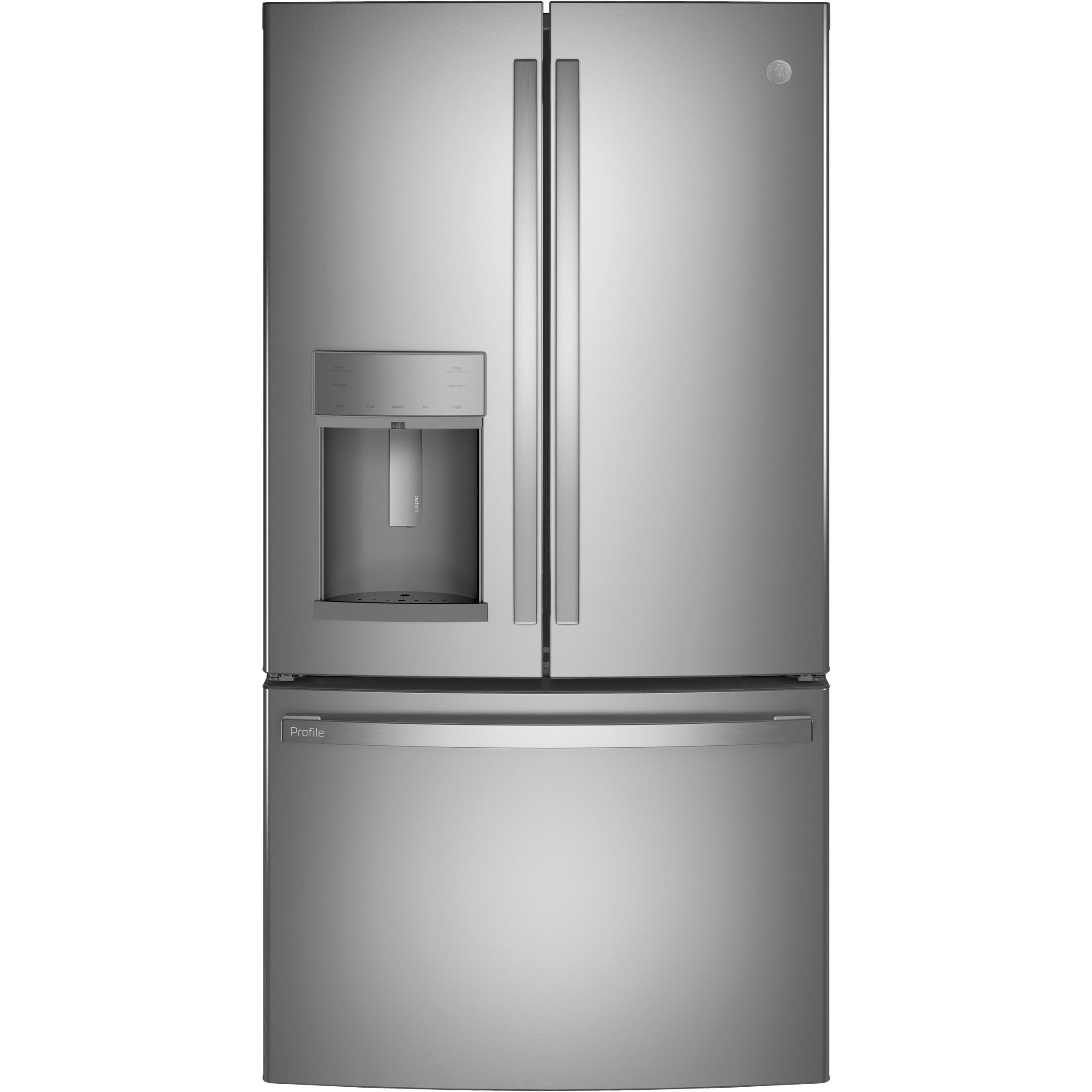 GE Profile 36-inch, 27.7 cu. ft. French 3-Door Refrigerator PFD28KYNFS