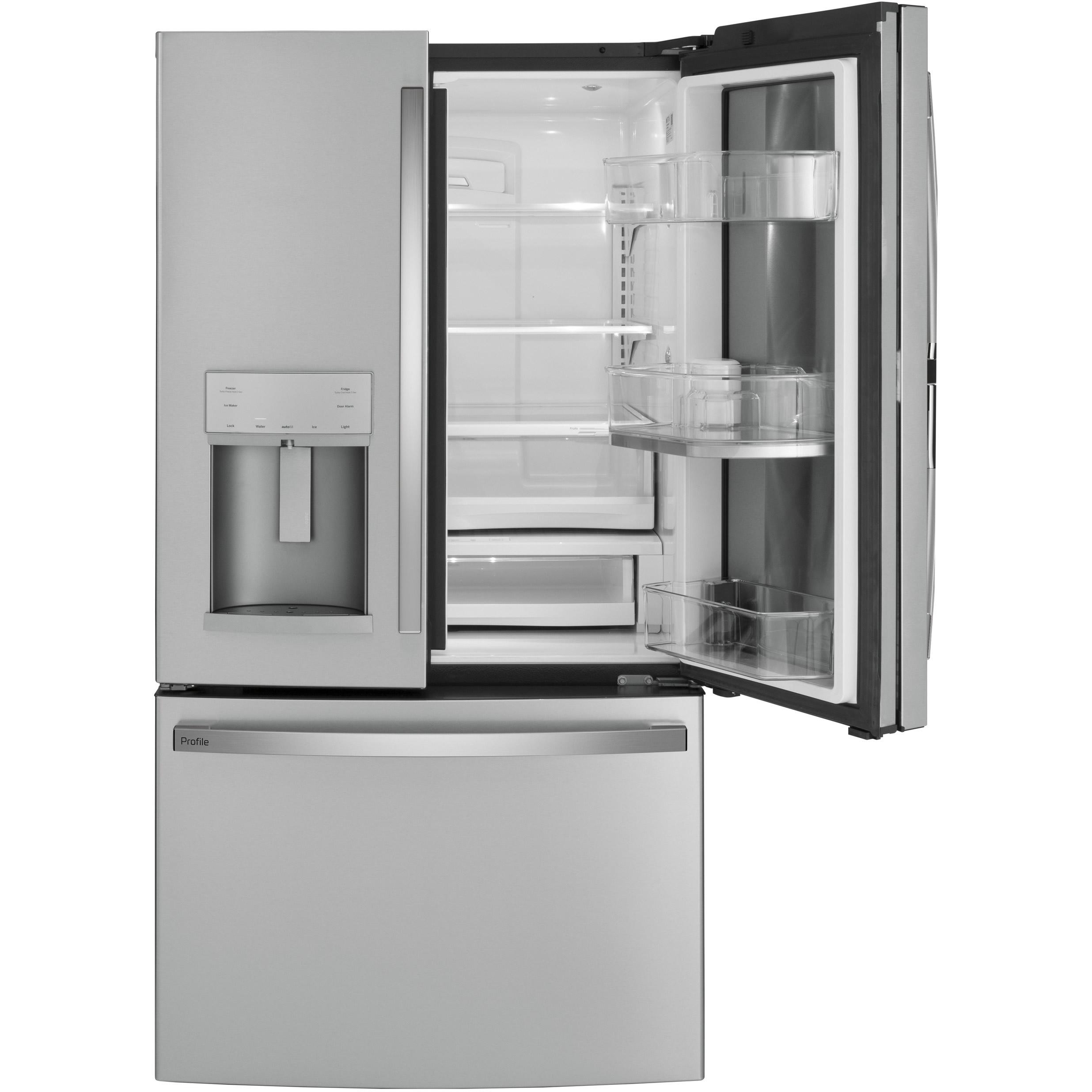 GE Profile 36-inch, 27.7 cu. ft. French 3-Door Refrigerator PFD28KYNFS