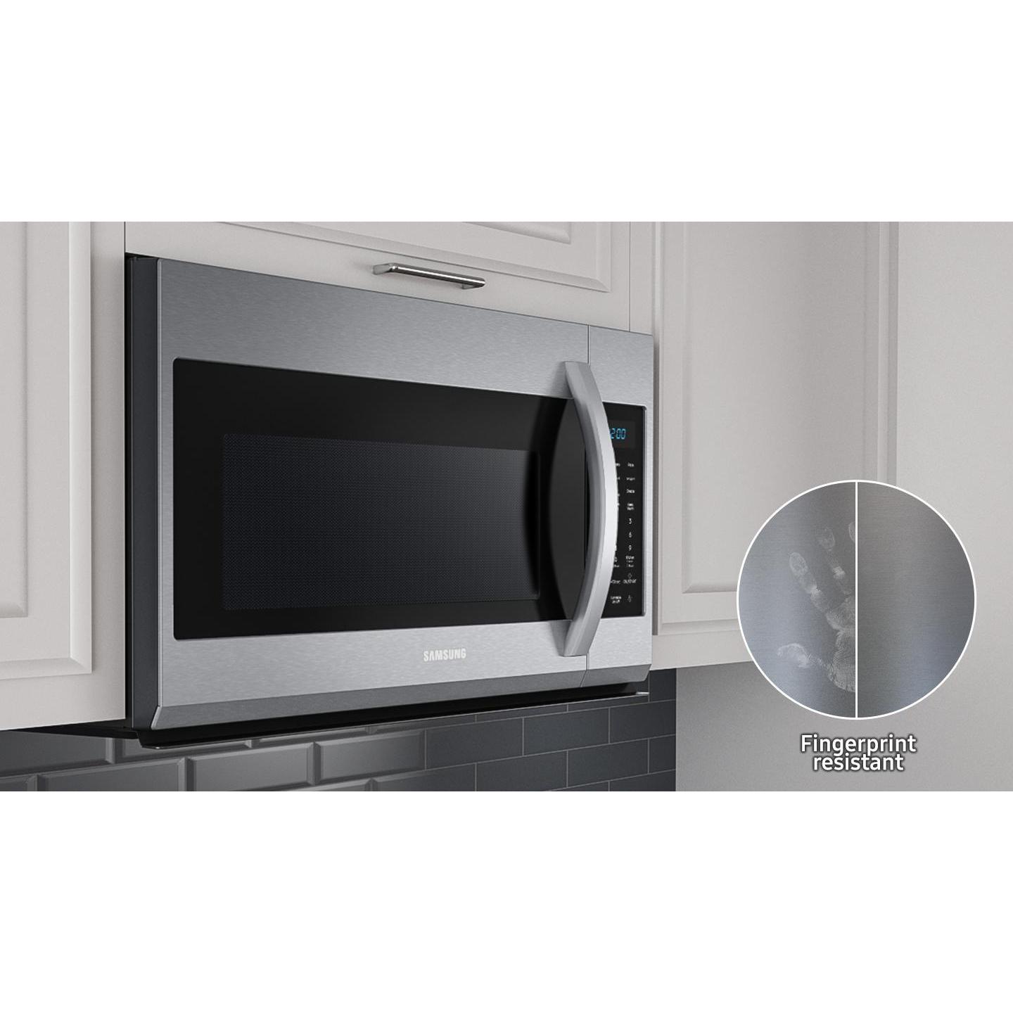 Samsung 30-inch, 1.7 cu.ft. Over-the-Range Microwave Oven with LED Display ME17R7021ES/AA