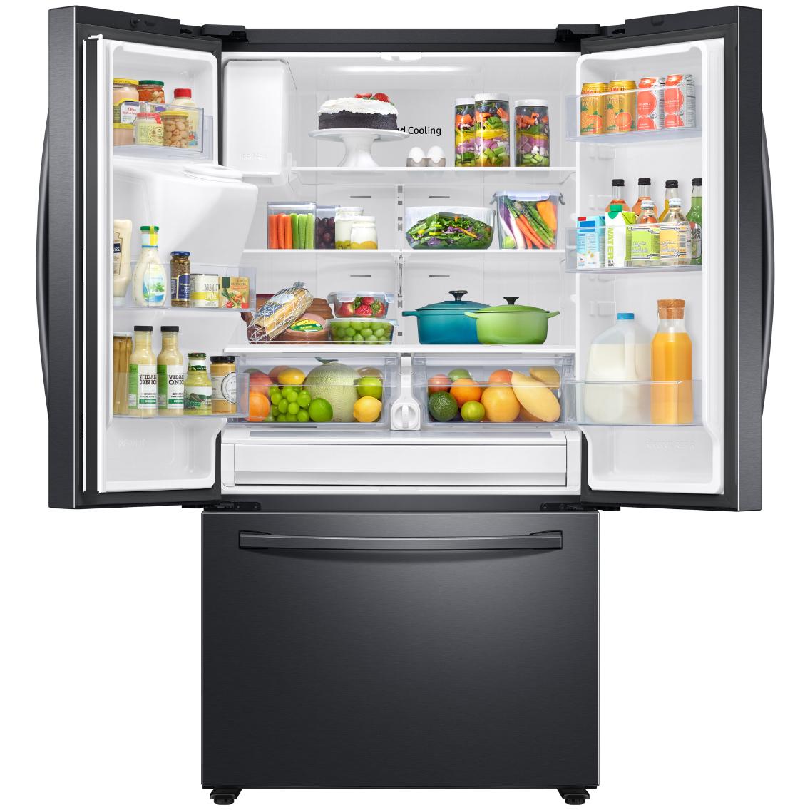 Samsung 36-inch, 27 cu. ft. French 3-Door Refrigerator with Family Hub? RF27T5501SG/AA