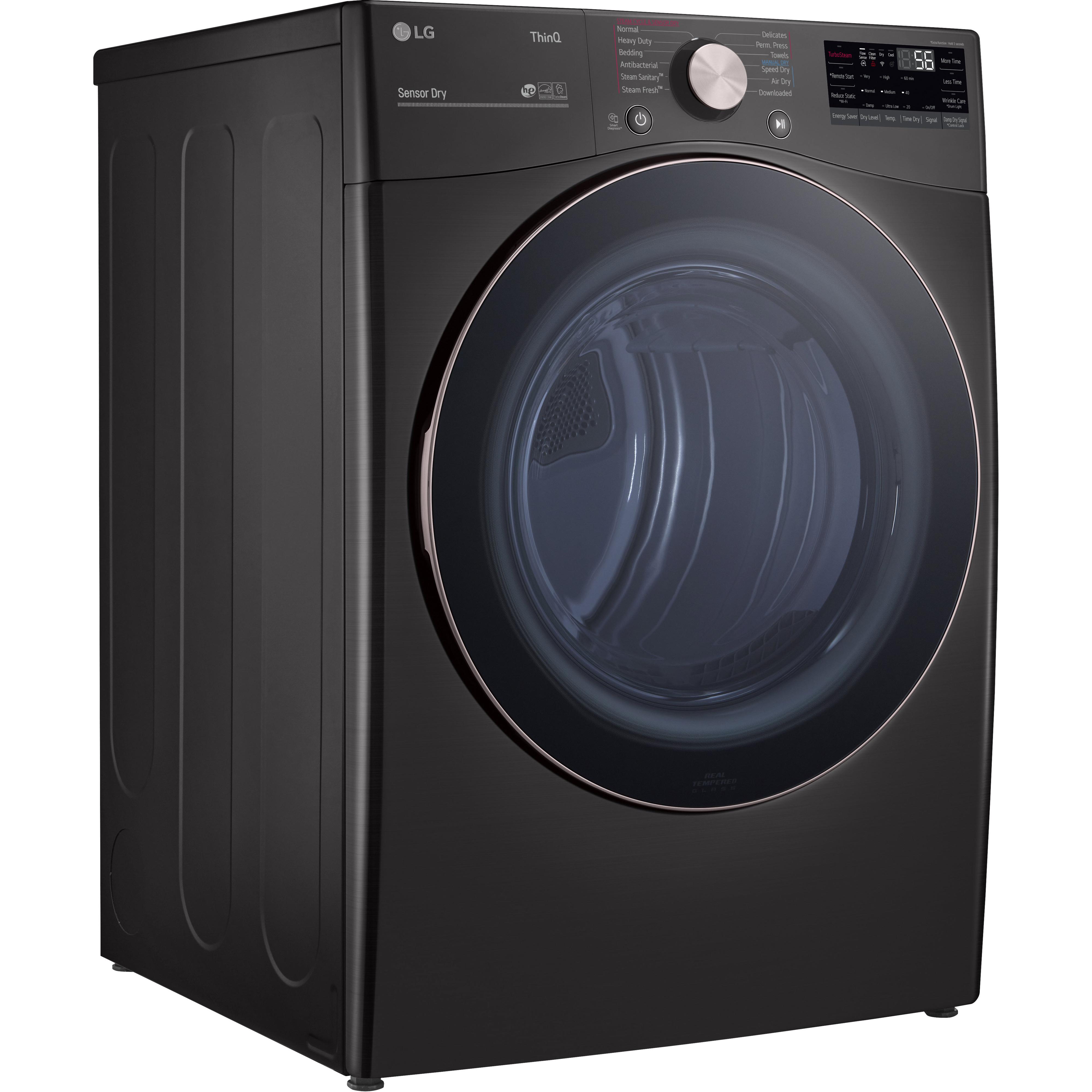 LG 7.4 cu.ft. Electric Dryer with TurboSteam? Technology DLEX4000B