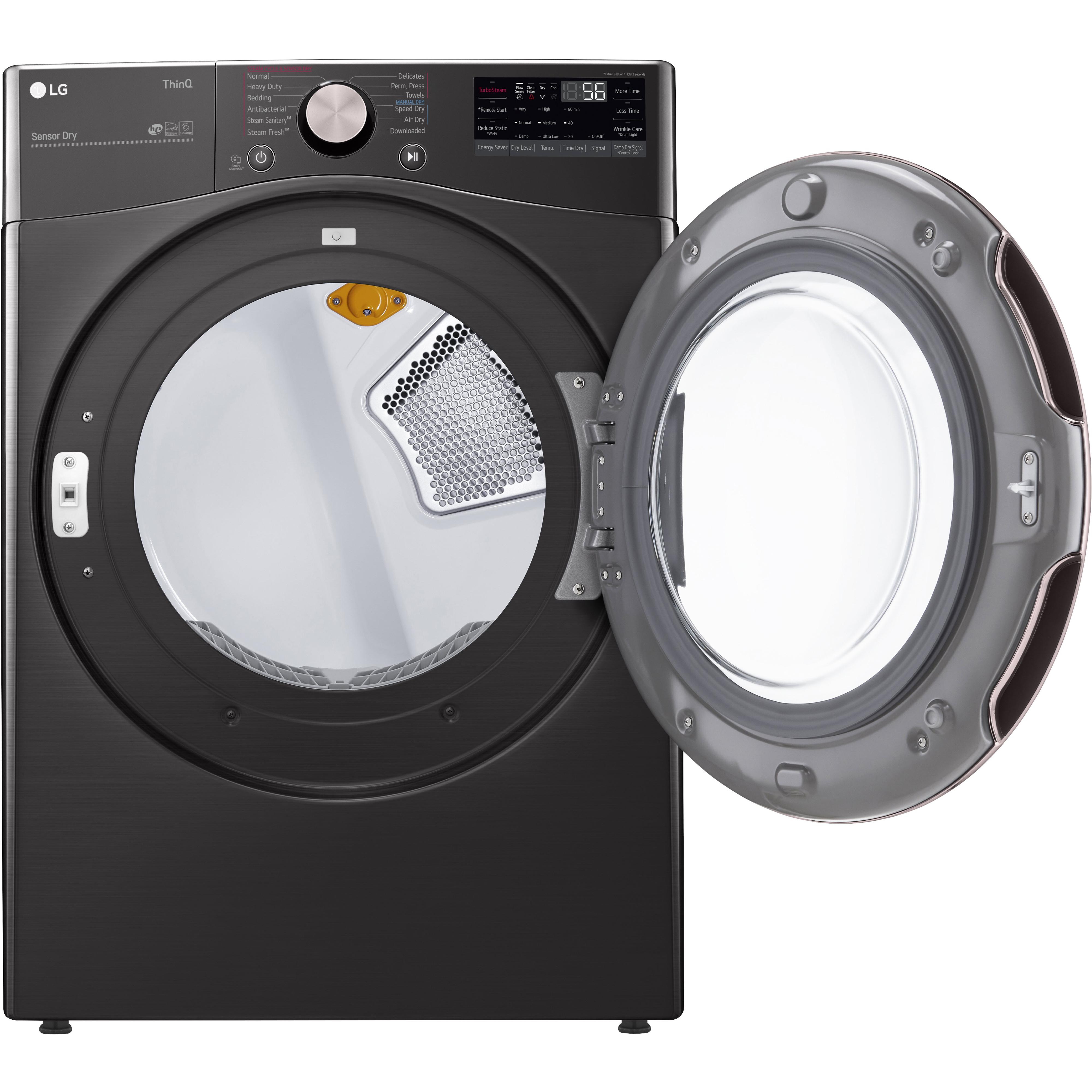 LG 7.4 cu.ft. Electric Dryer with TurboSteam? Technology DLEX4000B