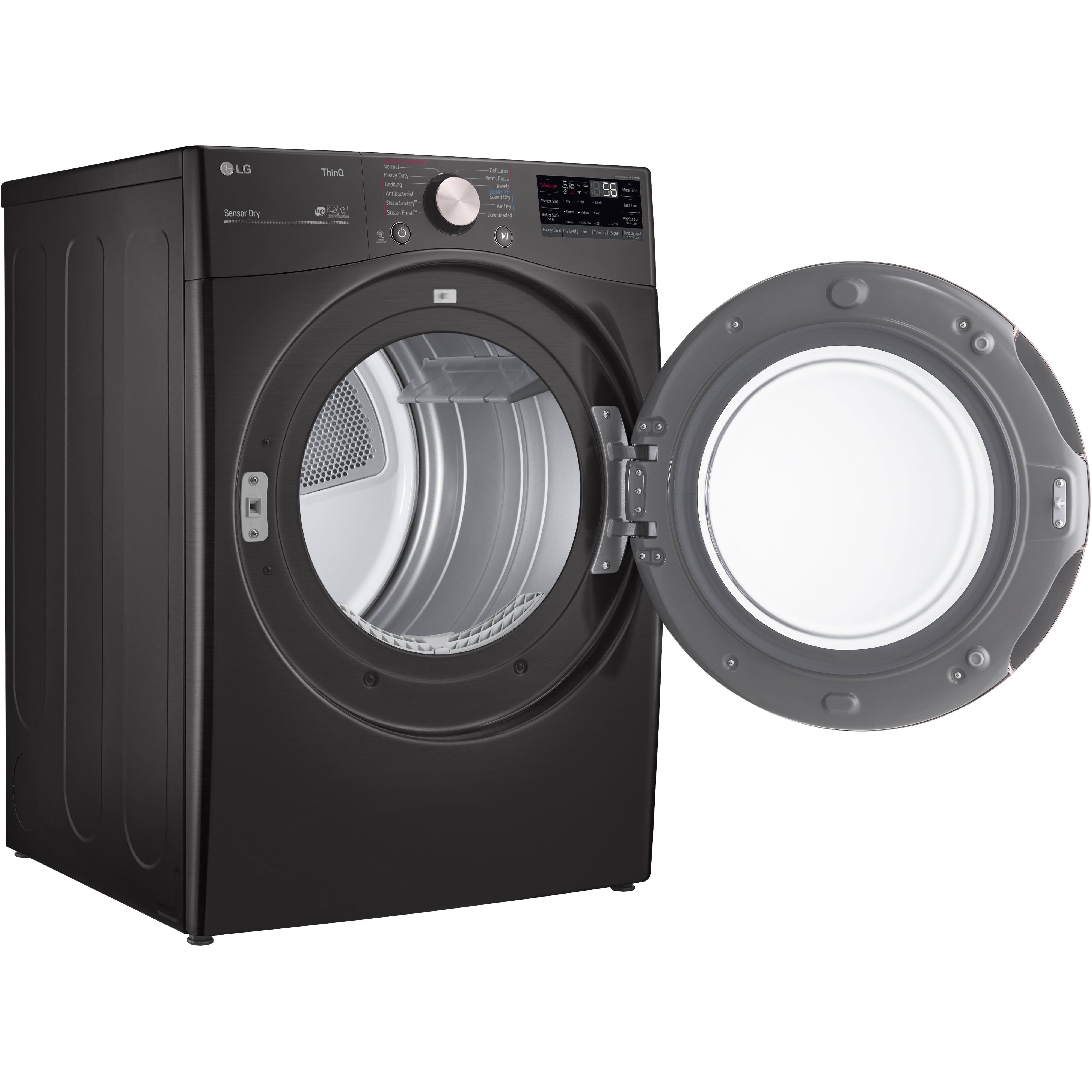 LG 7.4 cu.ft. Electric Dryer with TurboSteam? Technology DLEX4000B