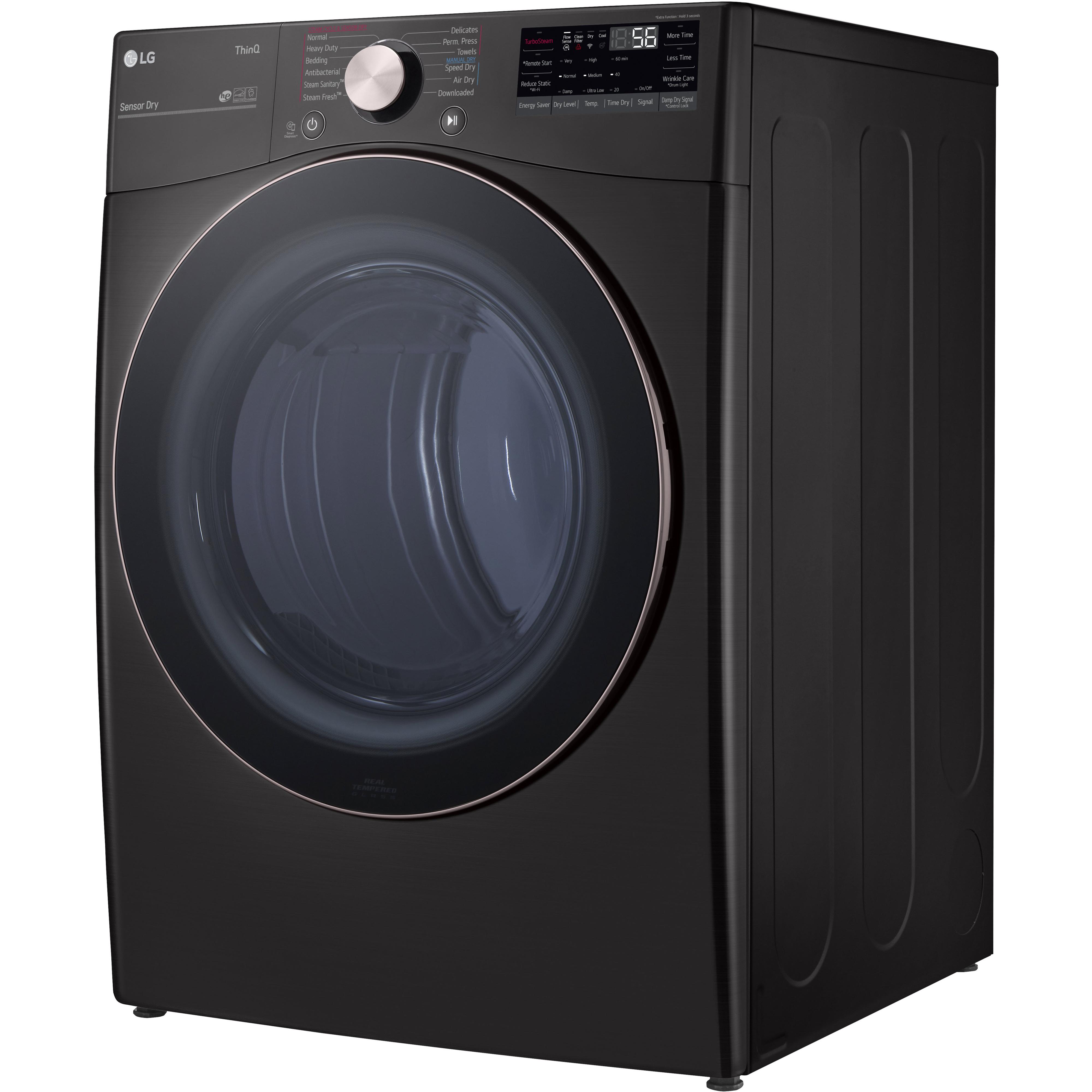 LG 7.4 cu.ft. Electric Dryer with TurboSteam? Technology DLEX4000B