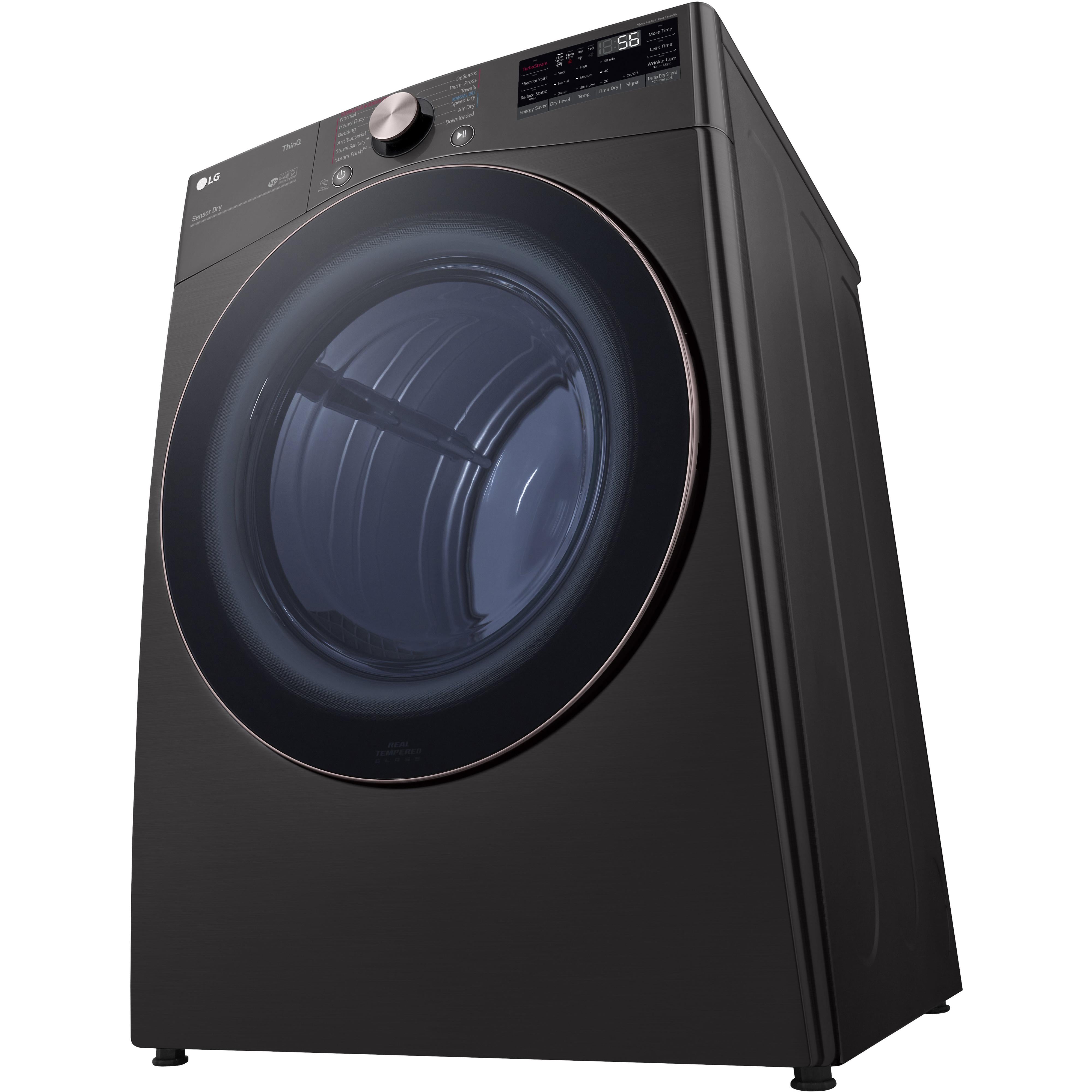 LG 7.4 cu.ft. Electric Dryer with TurboSteam? Technology DLEX4000B