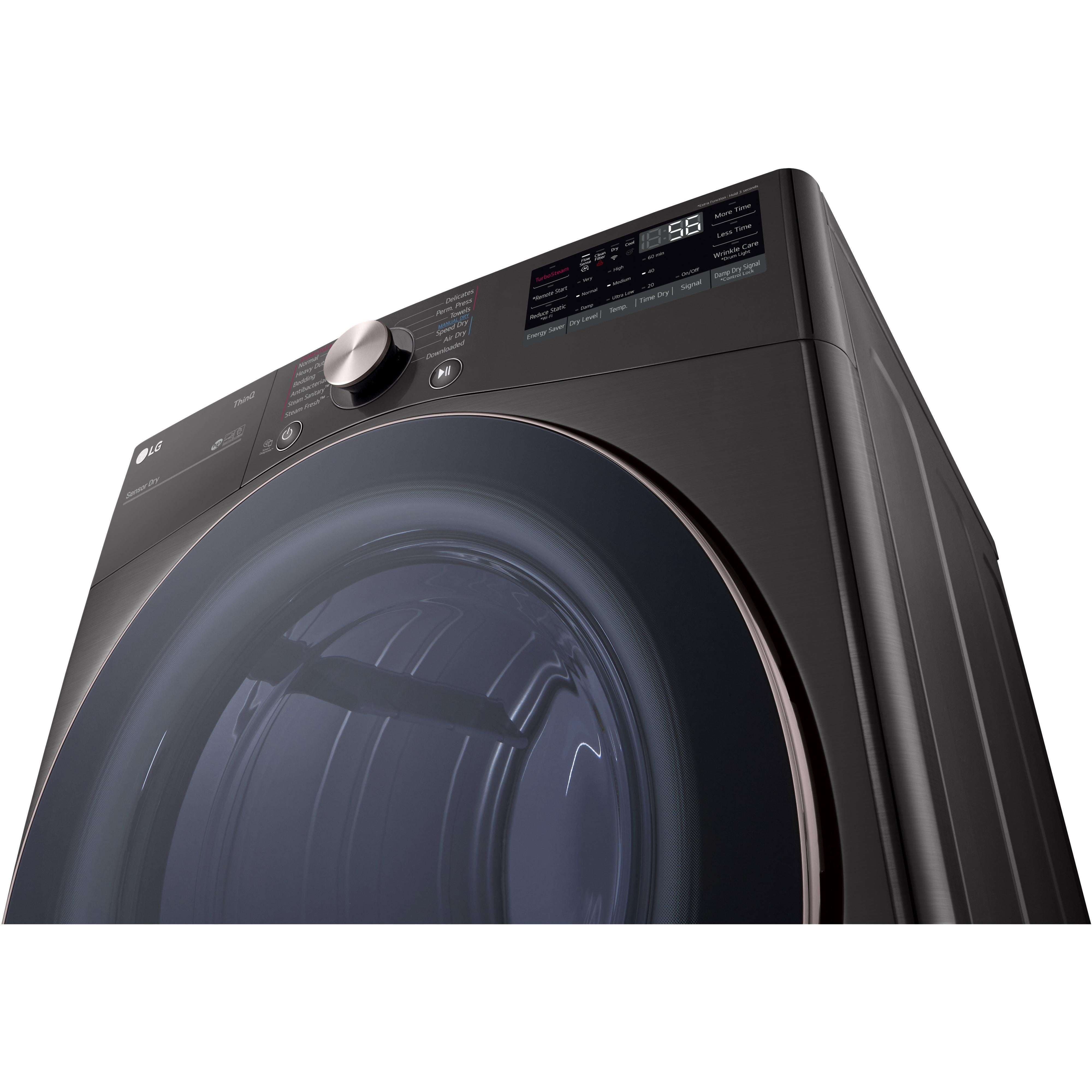 LG 7.4 cu.ft. Electric Dryer with TurboSteam? Technology DLEX4000B