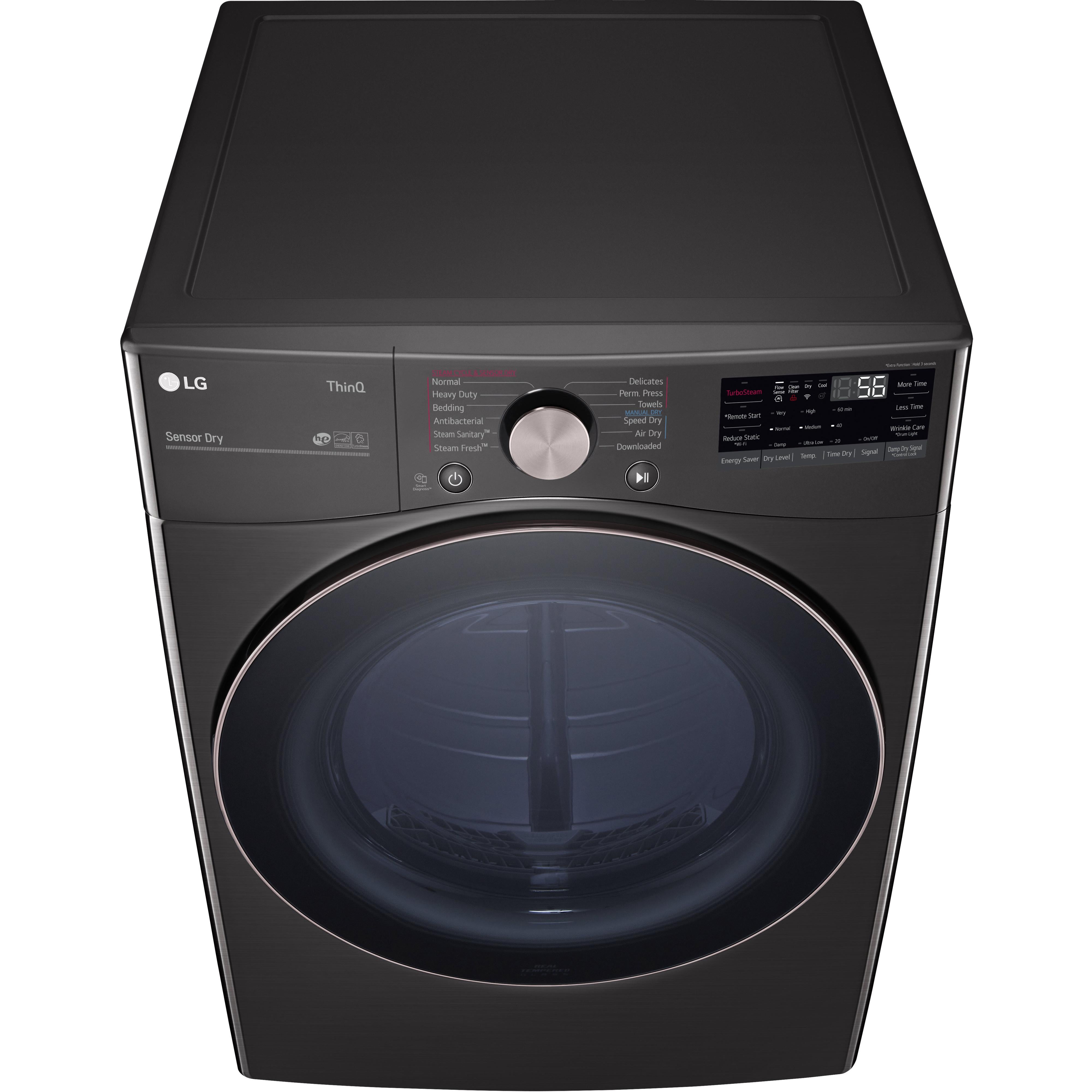 LG 7.4 cu.ft. Electric Dryer with TurboSteam? Technology DLEX4000B