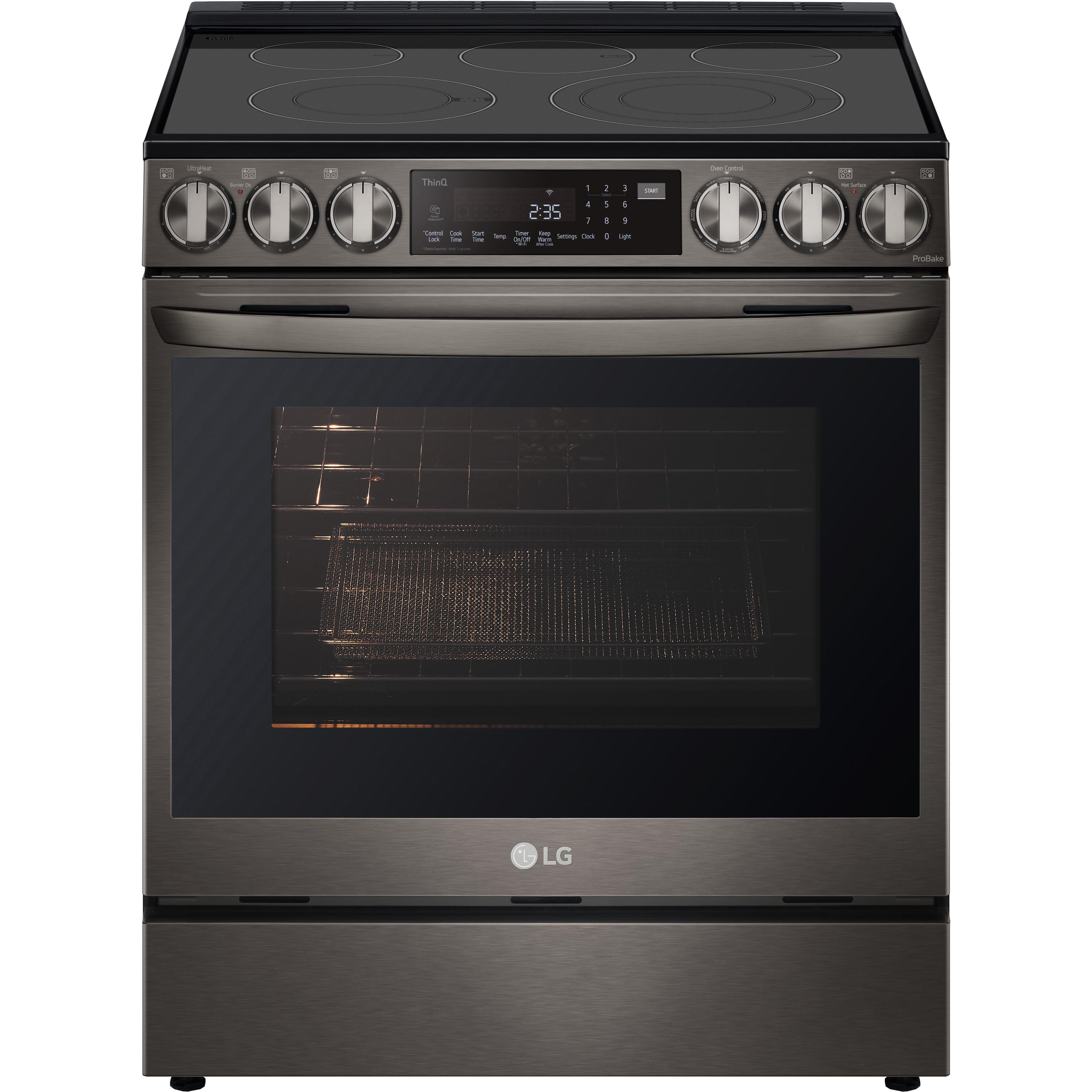 LG 30-inch Slide-In Electric Range with Air Fry LSEL6335D