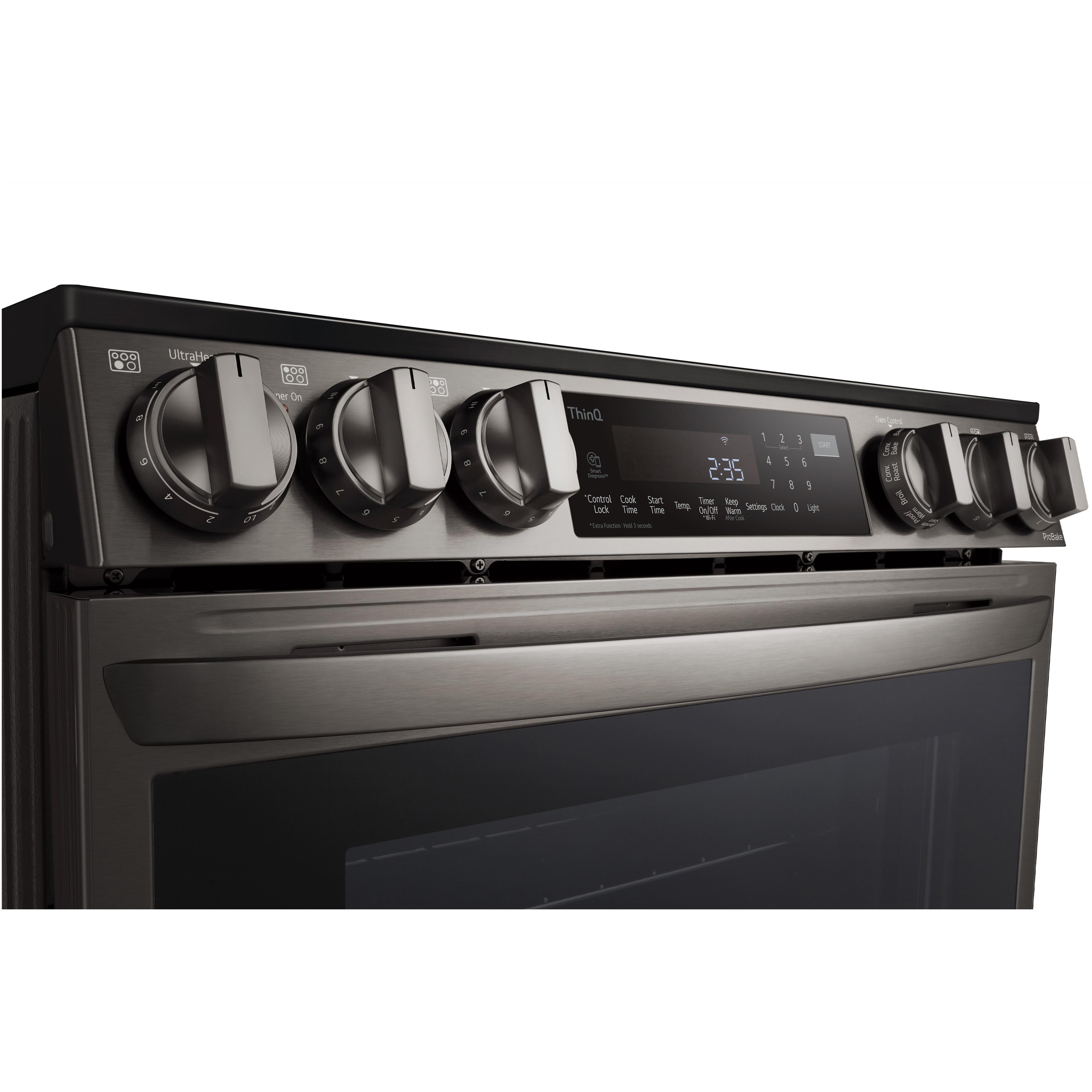 LG 30-inch Slide-In Electric Range with Air Fry LSEL6335D