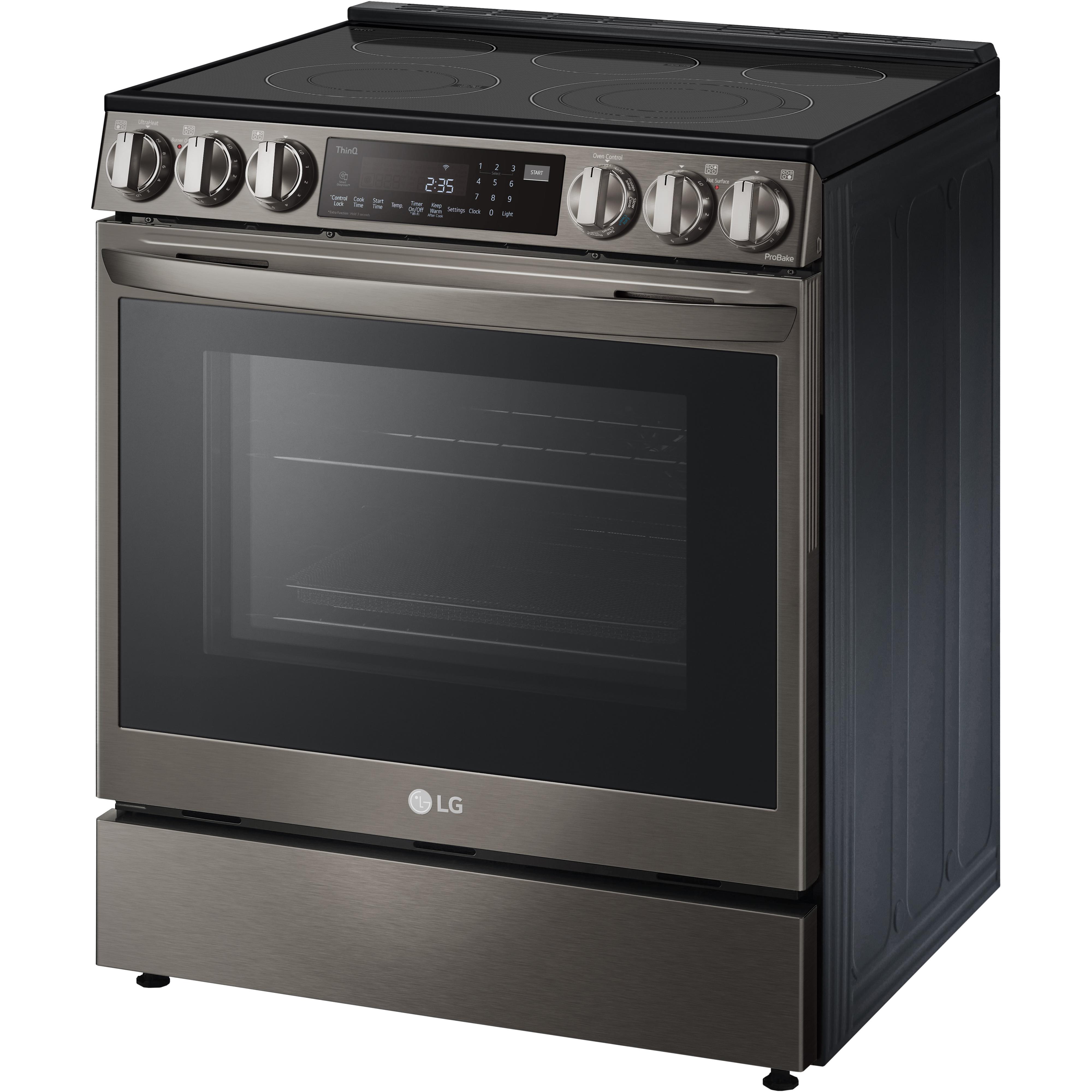 LG 30-inch Slide-In Electric Range with Air Fry LSEL6335D