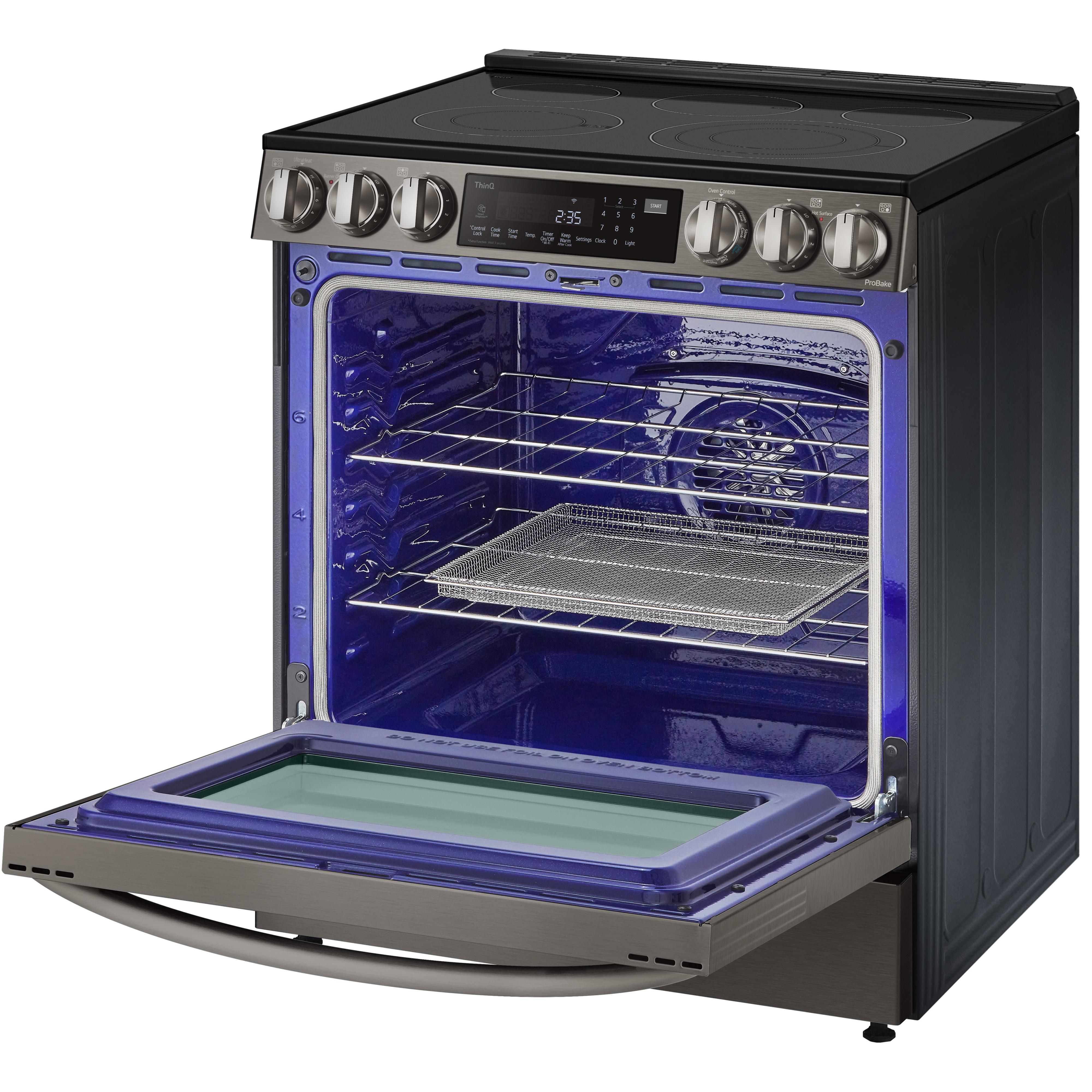 LG 30-inch Slide-In Electric Range with Air Fry LSEL6335D