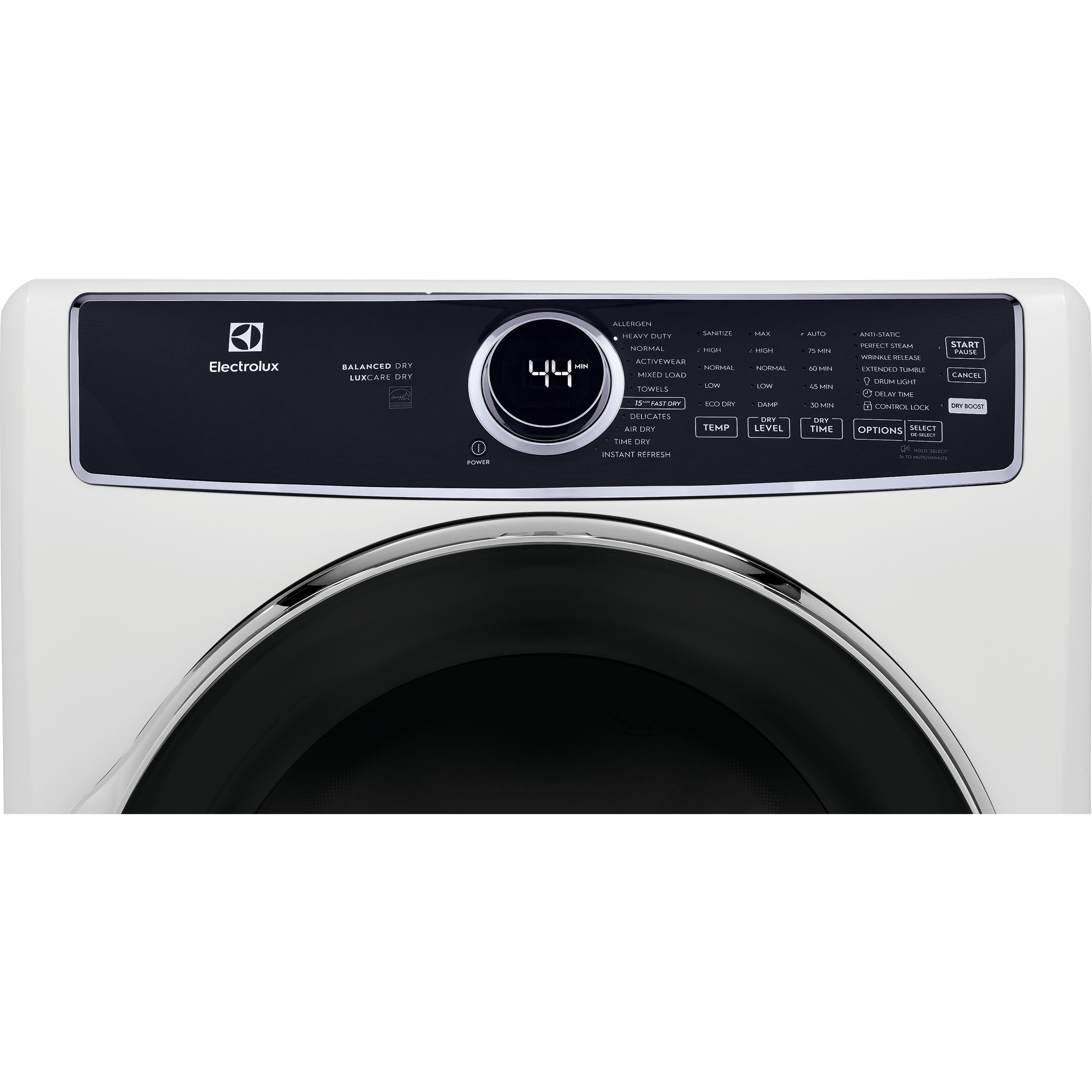 Electrolux 8.0 Electric Dryer with 11 Dry Programs ELFE7637AW