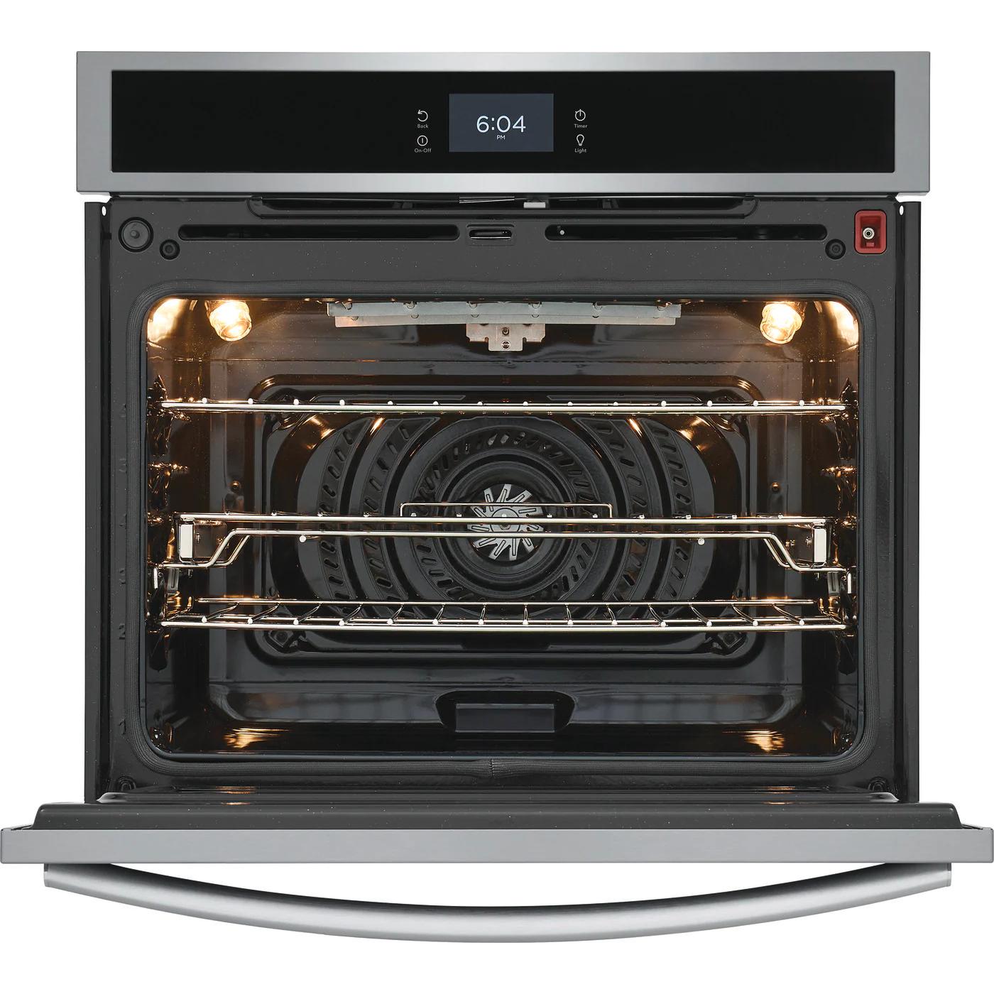 Frigidaire Gallery 30-inch, 5.3 cu.ft. Built-in Single Wall Oven with Air Fry Technology GCWS3067AF