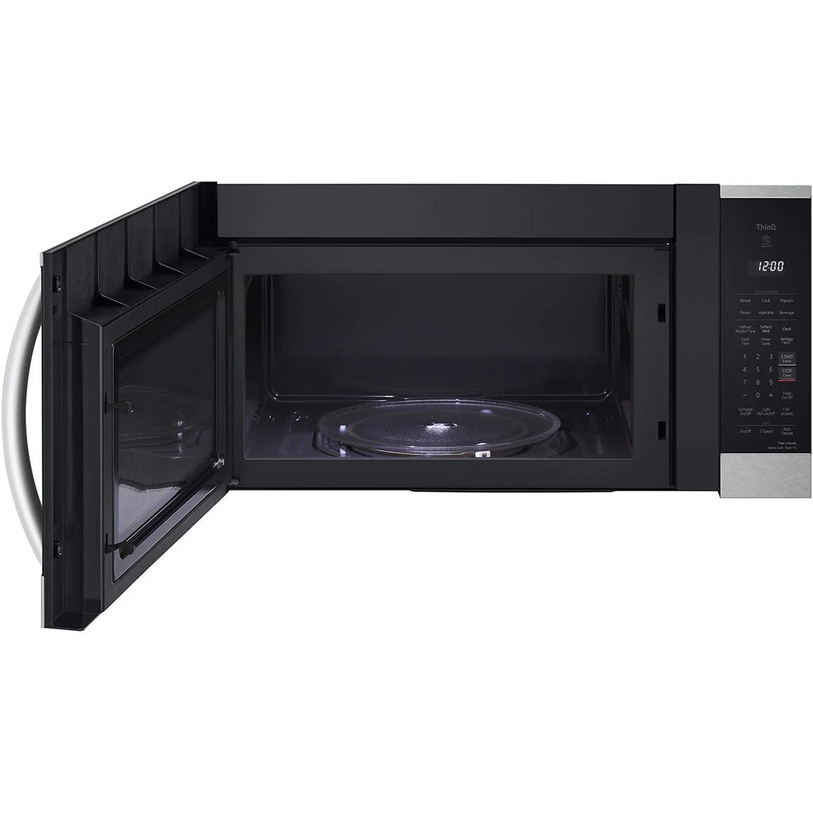LG 30-inch 1.8 cu. ft. Over-the-Range Microwave Oven with EasyClean? MVEM1825F