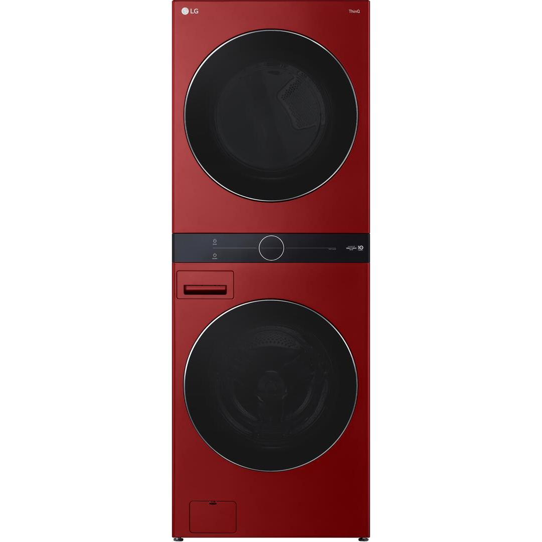 LG Stacked Washer/Dryer Gas Laundry Center with TurboWash? 360 Technology WKGX201HRA