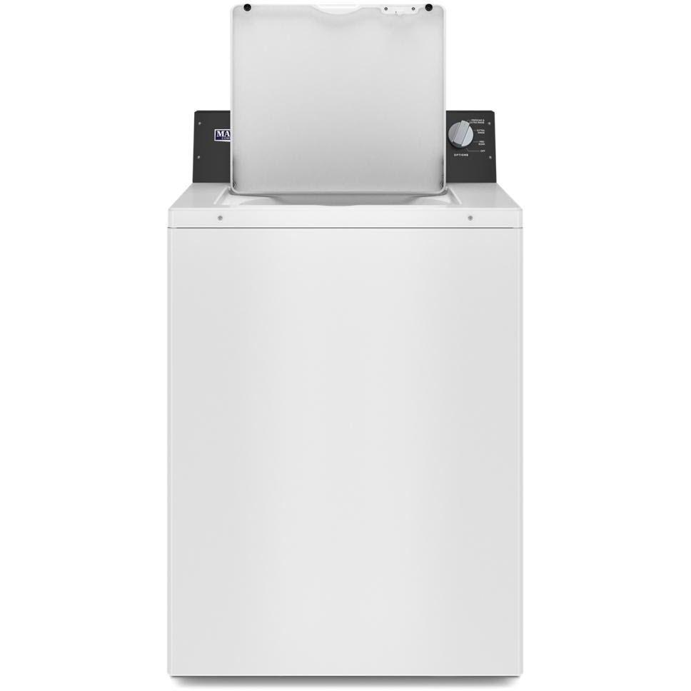 Maytag Commercial Laundry 3.5 cu. ft. Top Loading Washer with Dual-Action Agitator MVWP586GW