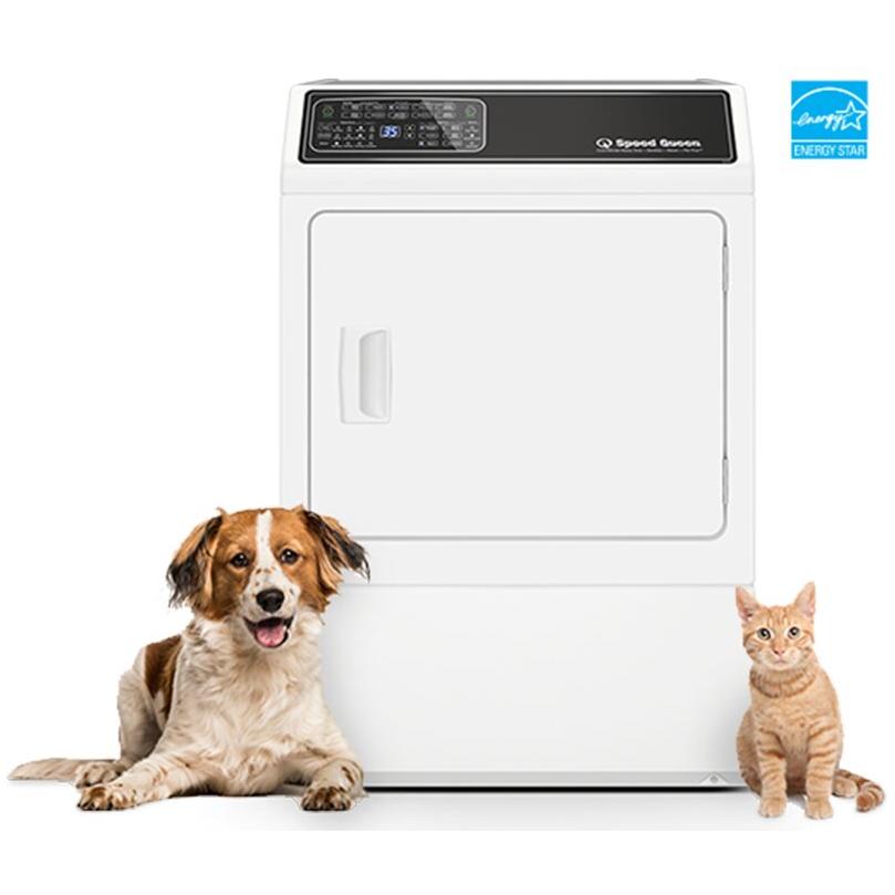 Speed Queen 7.0 cu. ft. Electric Dryer with Pet Plus? Hair Removal Cycle DF7004WE