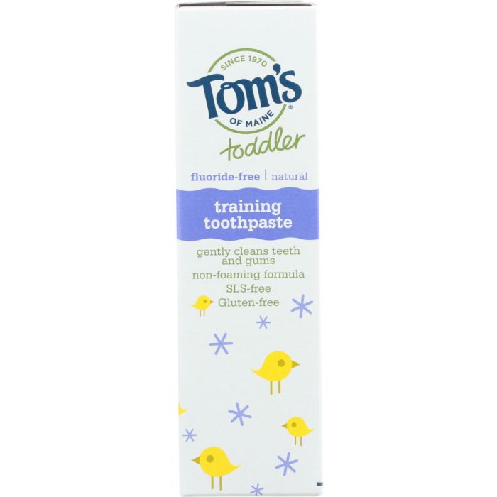 Toddler Fluoride-Free Natural Training Toothpaste Mild Fruit, 1.75 oz