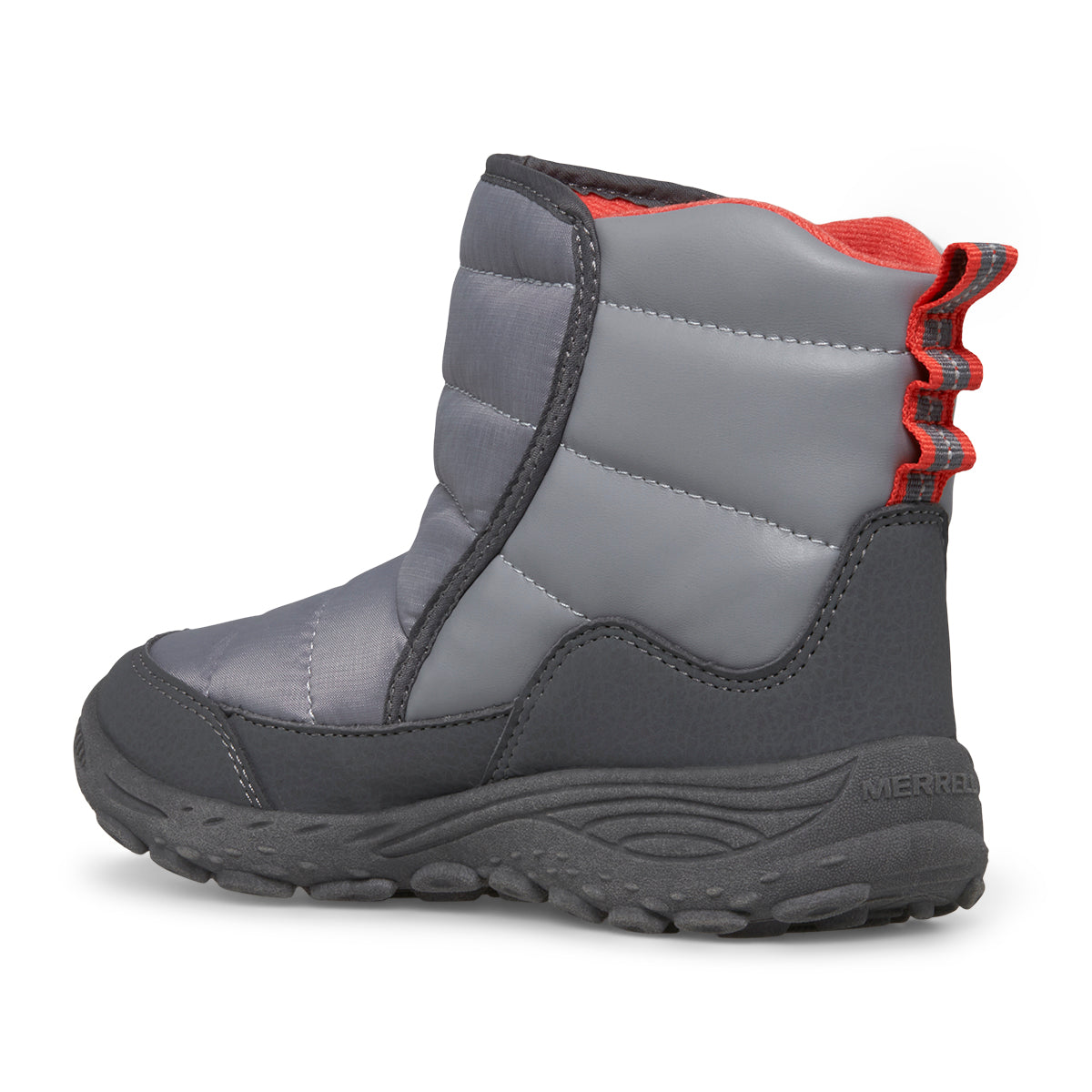 Polar Puffer Boot Grey/Orange