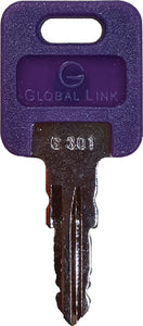 Global Replacement Key #316, 5/Pack - 013-690316