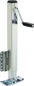 Fulton Square Trailer Jack, Side Mount, 2,500 Lbs. Lift Capacity, Side Wind, Bolt-On, 28 In. Travel - HD25000101